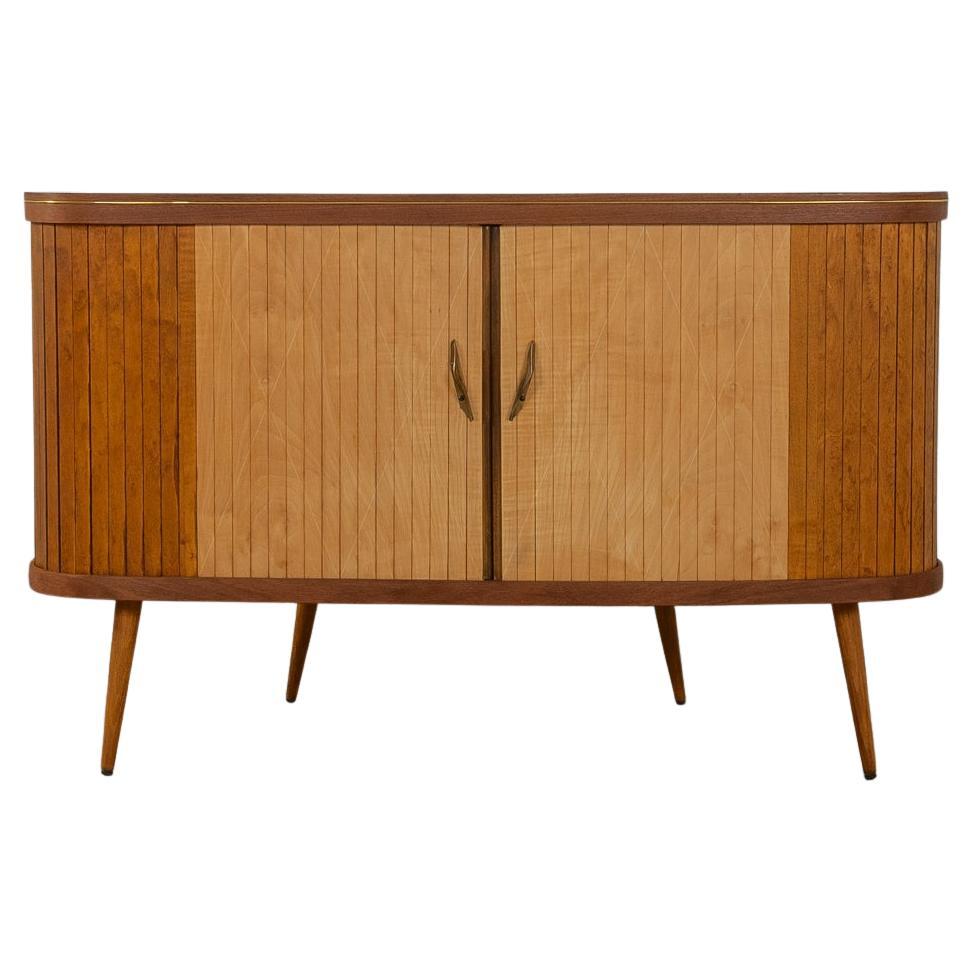1950s rotating Bar Cabinet For Sale