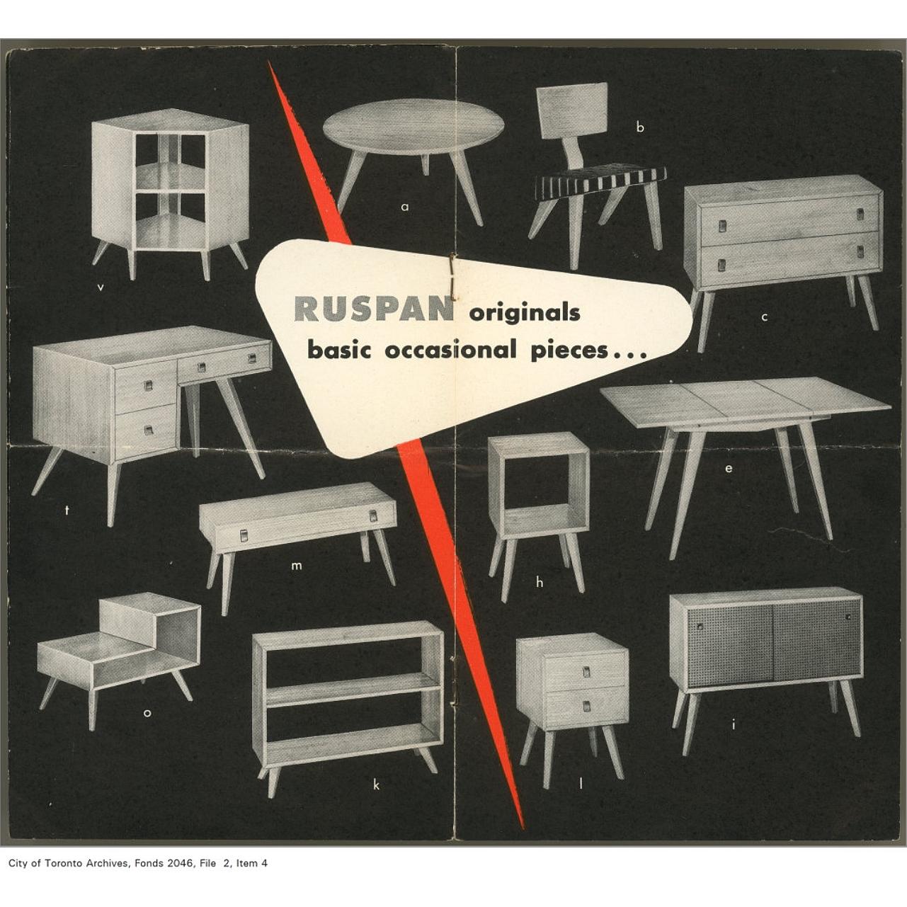 1950s Russell Spanner Bookshelf In Good Condition In Toronto, ON