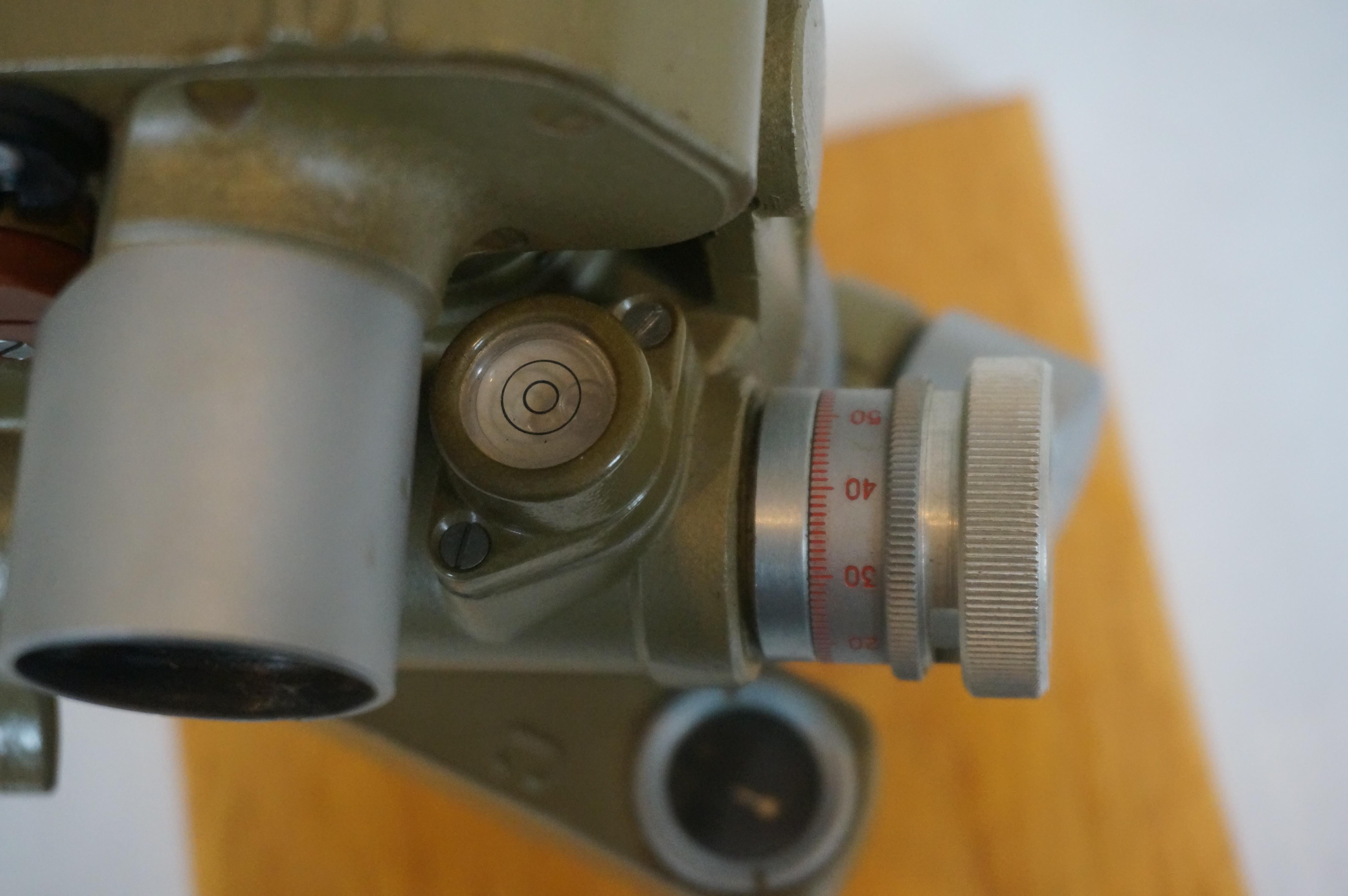 1950s Russian Military PAB-2M Periscope Artillery Aiming Circle Theodolite 9