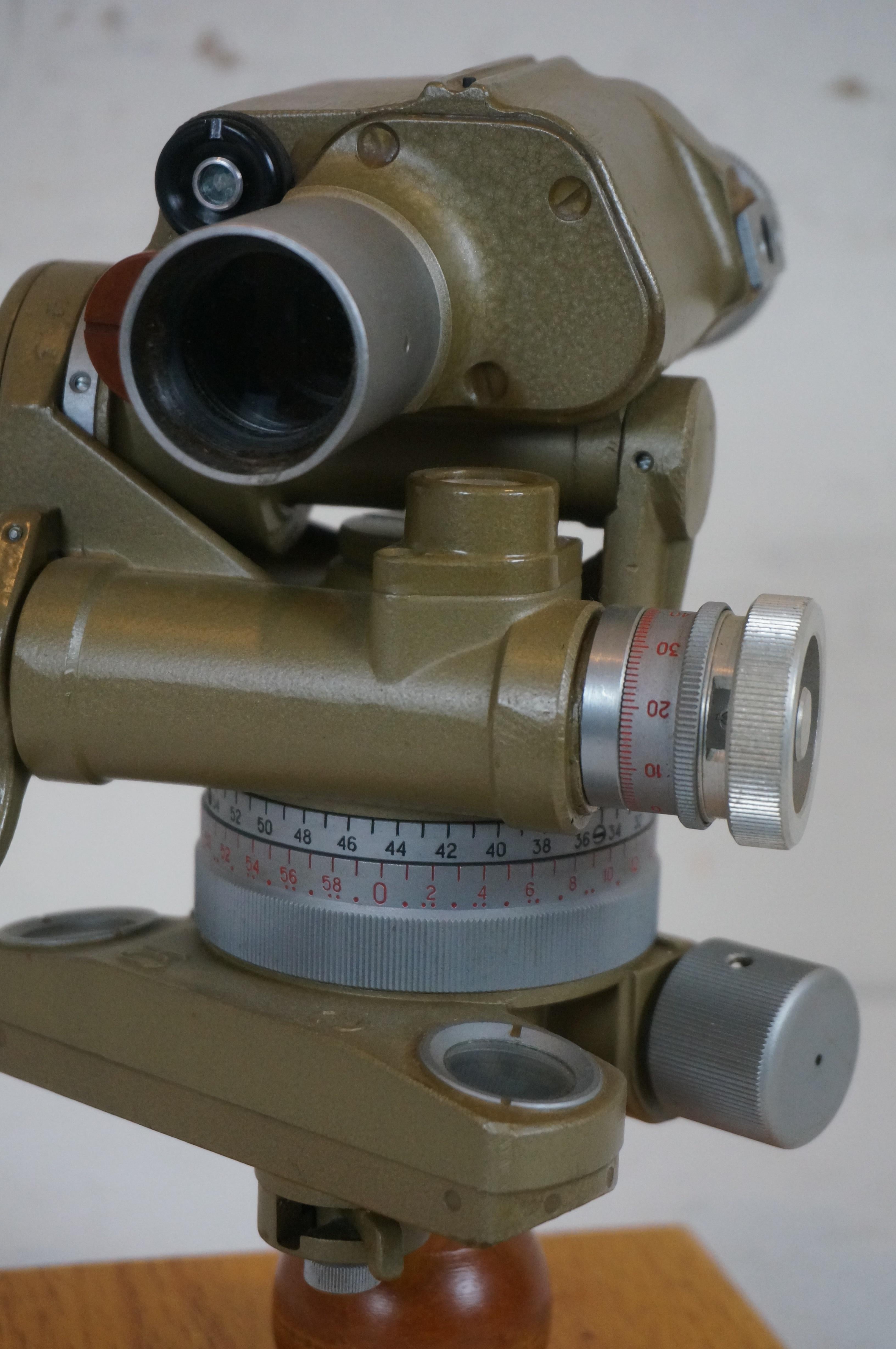 1950s Russian Military PAB-2M Periscope Artillery Aiming Circle Theodolite 9