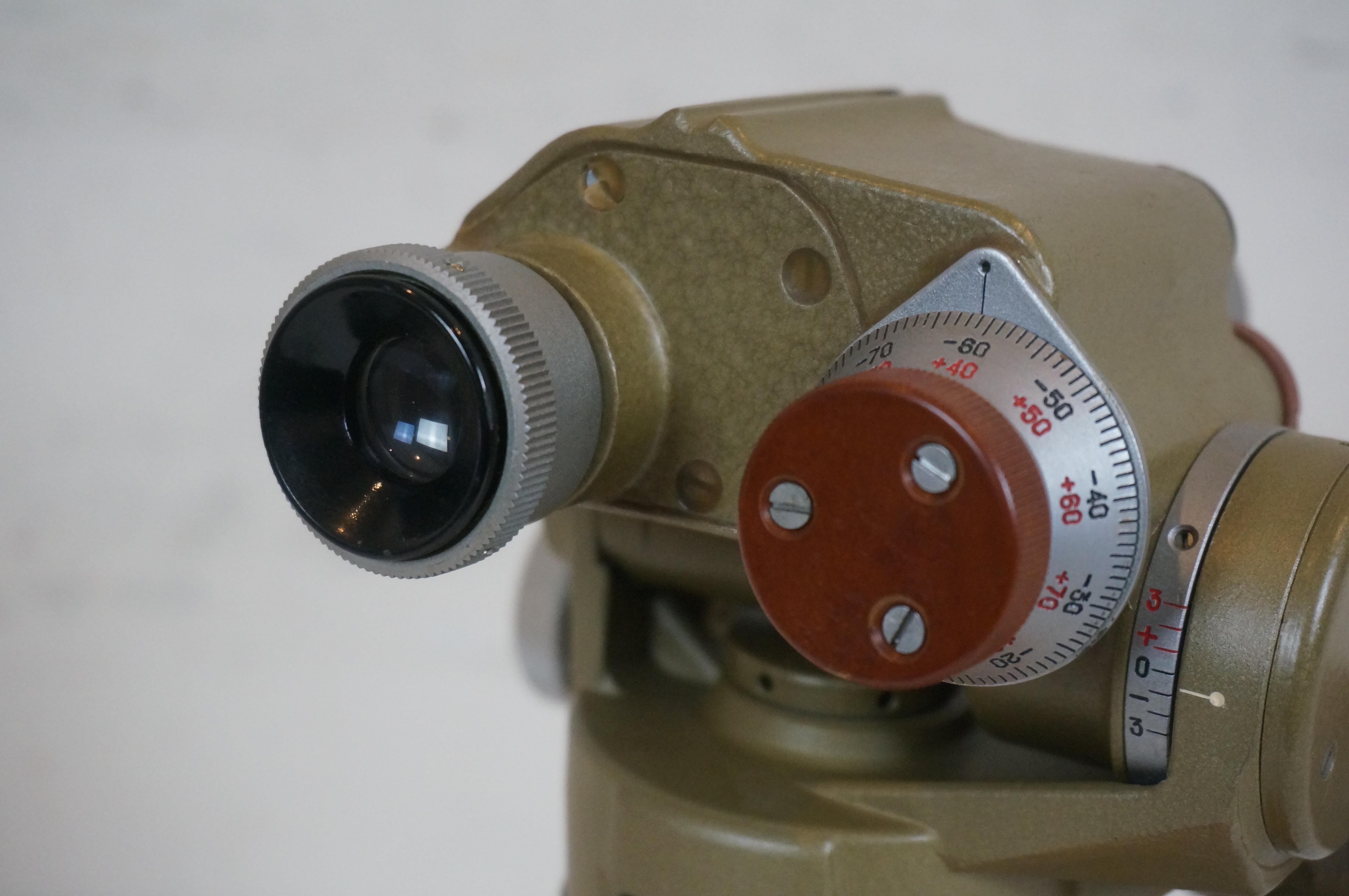1950s Russian Military PAB-2M Periscope Artillery Aiming Circle Theodolite 9