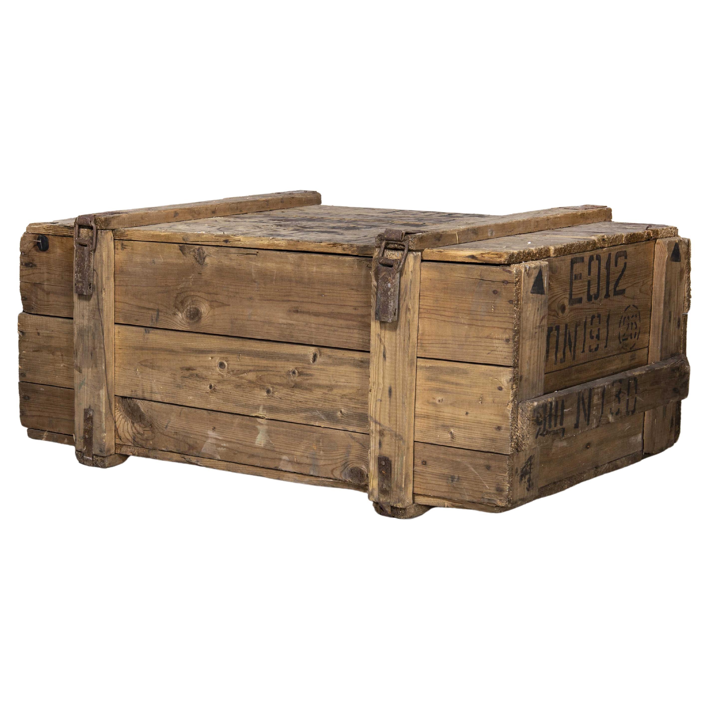 1950's Russian Military Storage Crate 'Model 255.2'