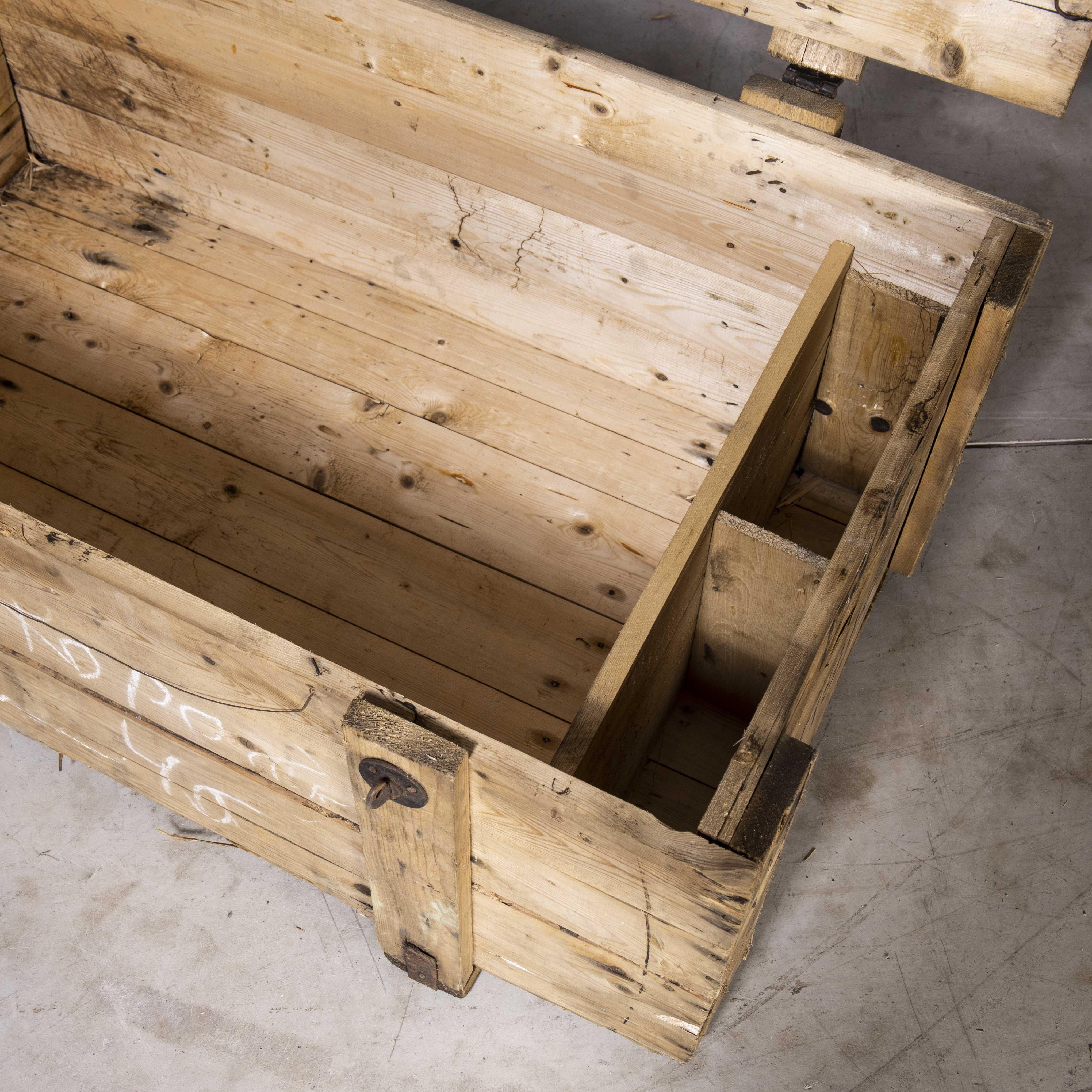 military rifle crate