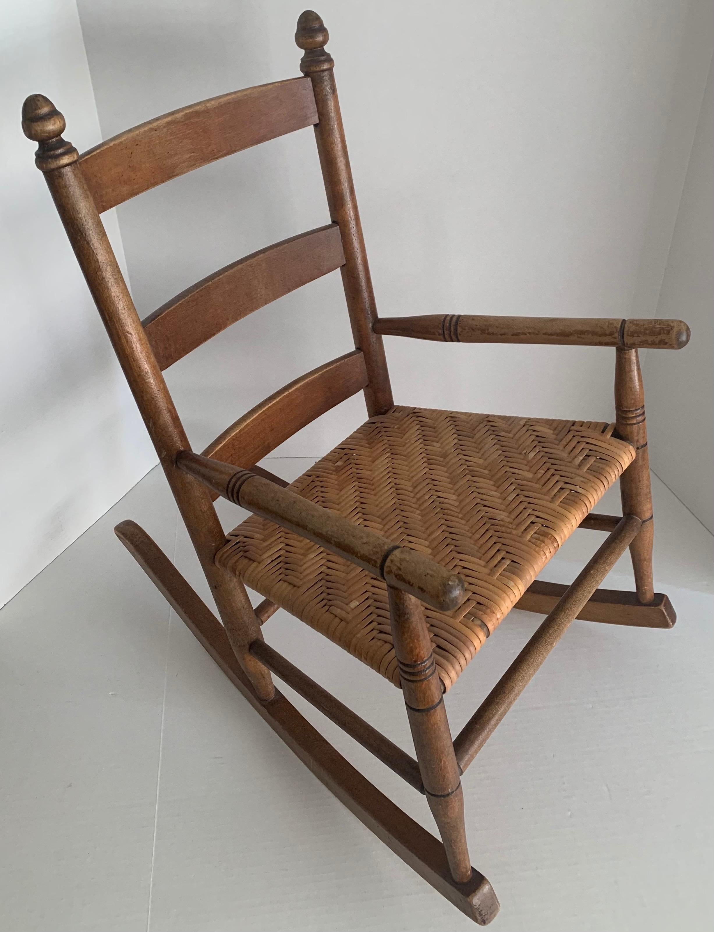 1950s childs rocking chair