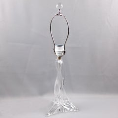 1950s Saint Louis France Crystal Table Lamp