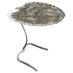 1950s Salterini Lily Pad Outdoor Side Table