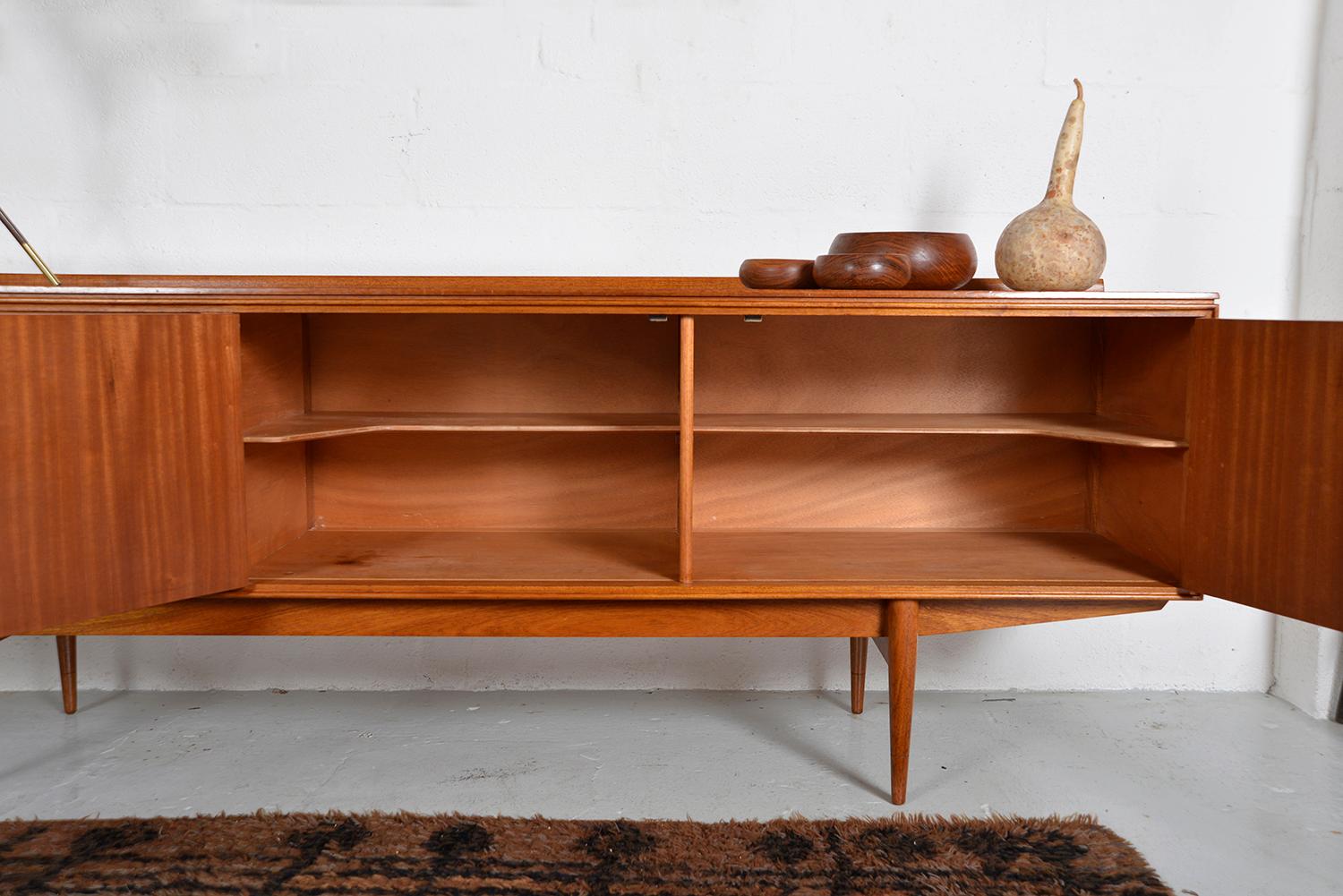 1950s Sapele Hamilton Sideboard by Robert Heritage for Archie Shine Midcentury  3