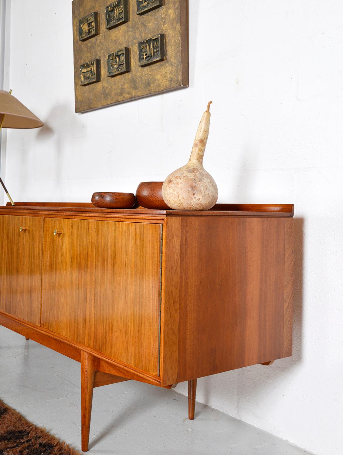 1950s Sapele Hamilton Sideboard by Robert Heritage for Archie Shine Midcentury  11