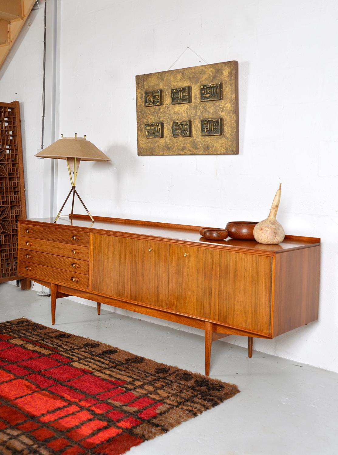 1950s Sapele Hamilton Sideboard by Robert Heritage for Archie Shine Midcentury  12