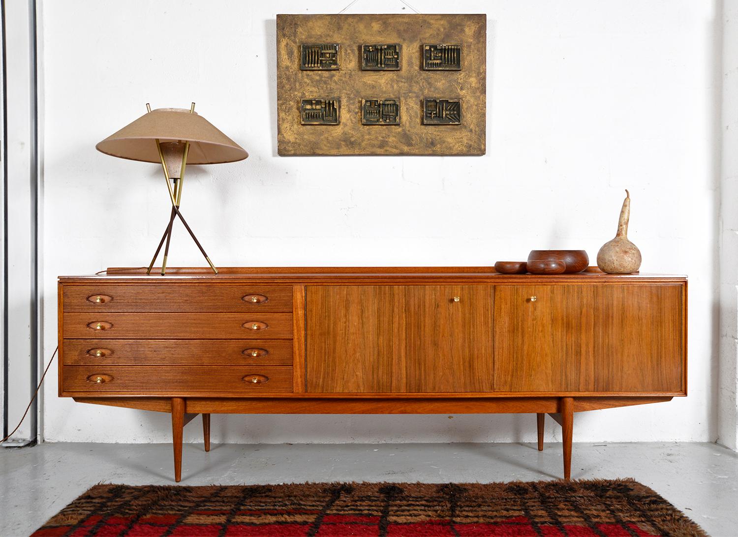 Mid-Century Modern 1950s Sapele Hamilton Sideboard by Robert Heritage for Archie Shine Midcentury 