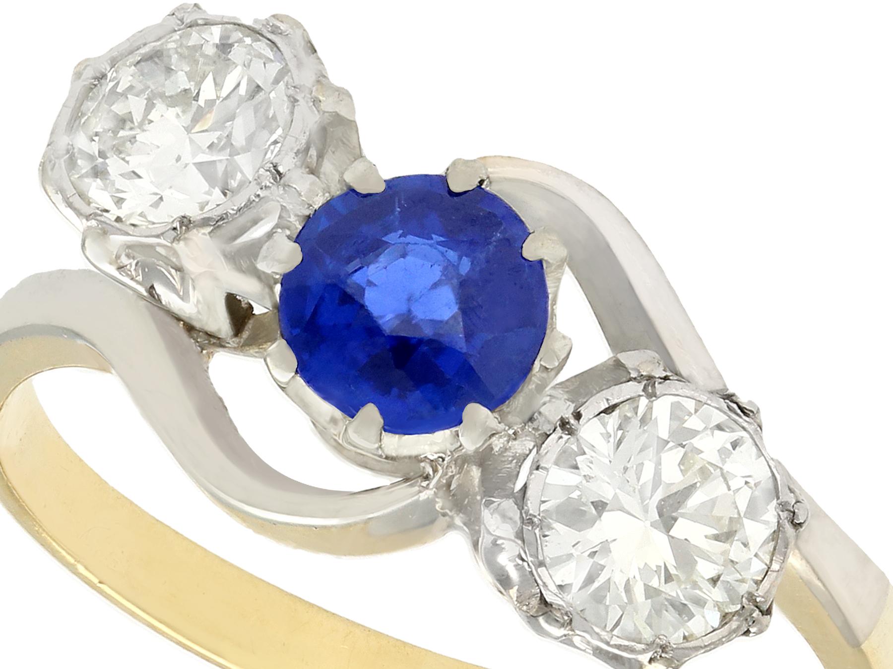 sapphire trilogy ring