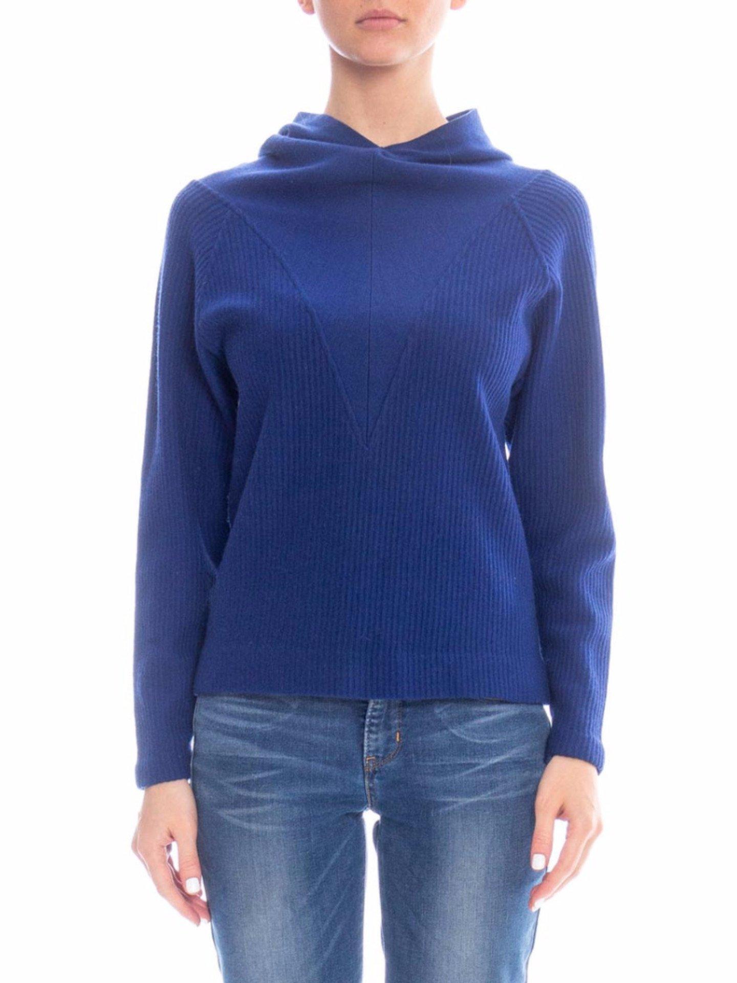 sapphire blue sweater