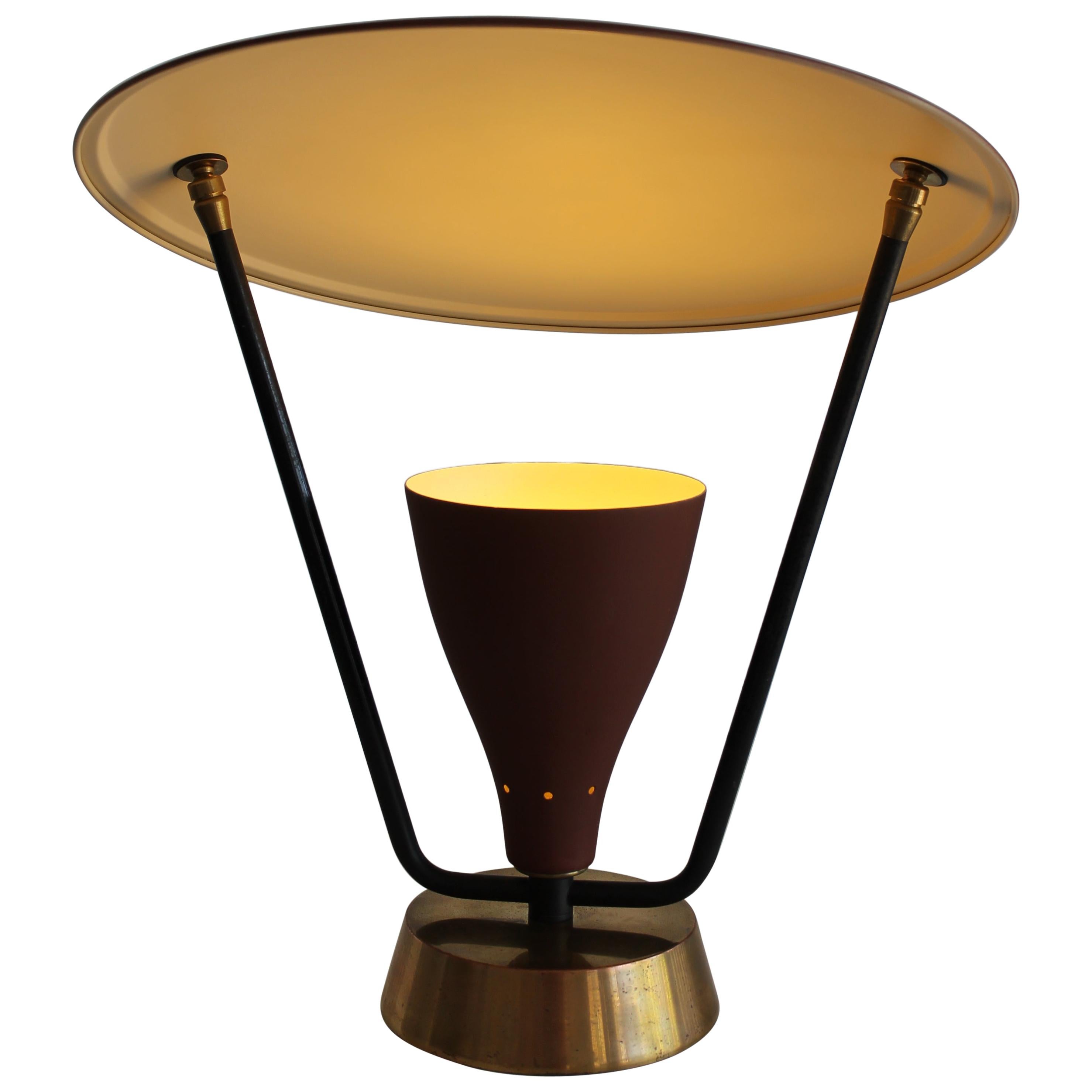 1950s Saucer Reflector Lamp