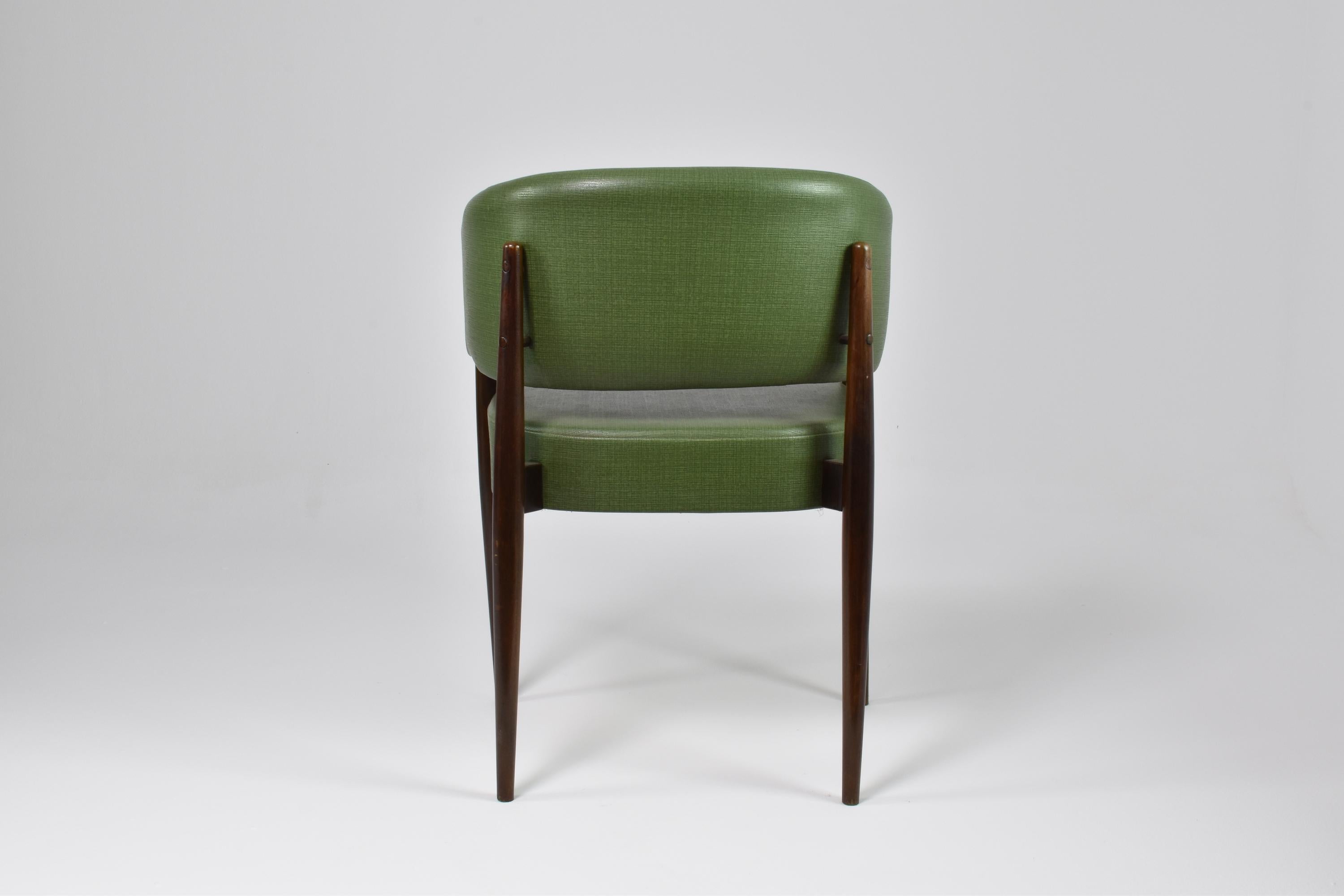 1950's Scandinavian Beech Chair  3