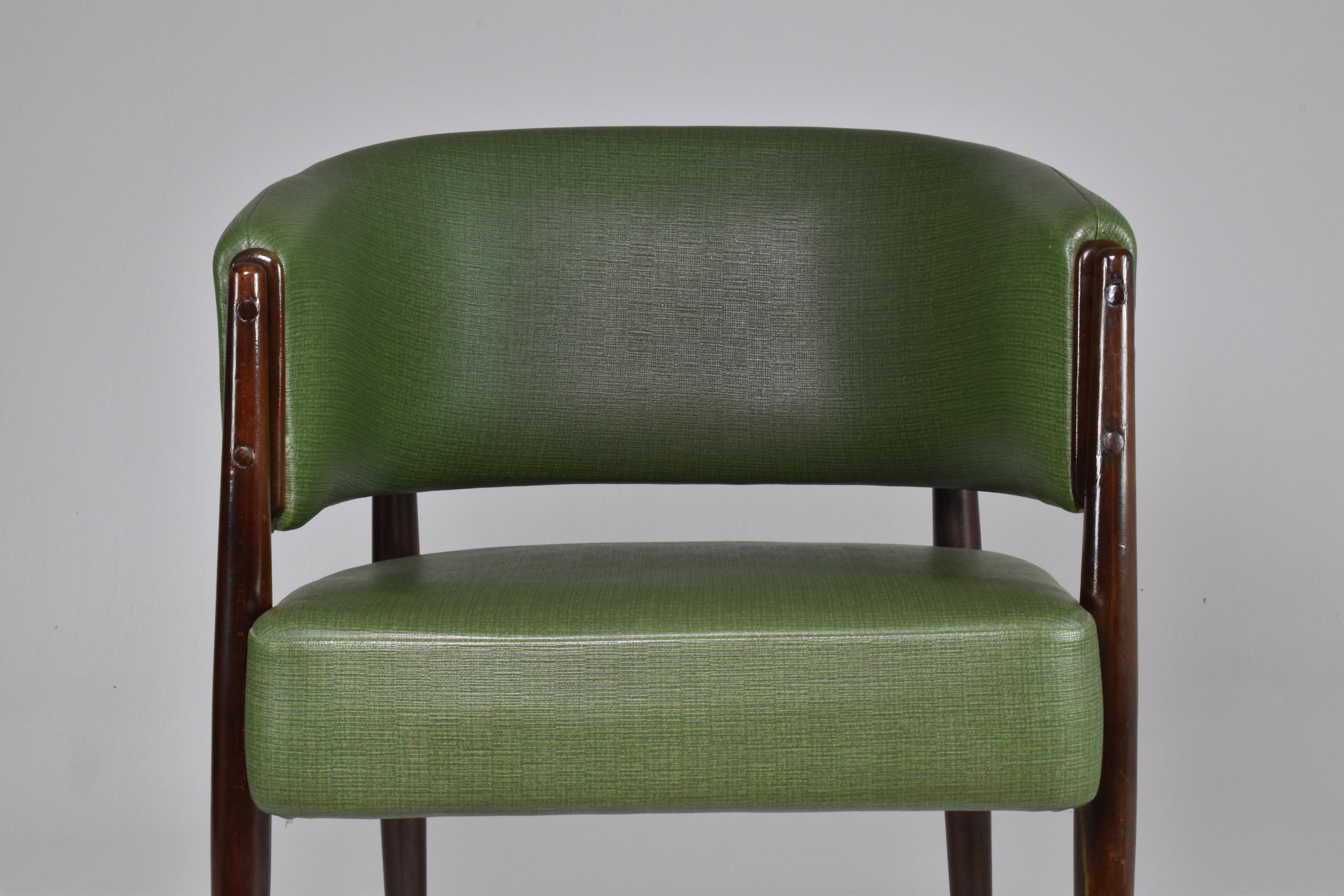 1950's Scandinavian Beech Chair  4