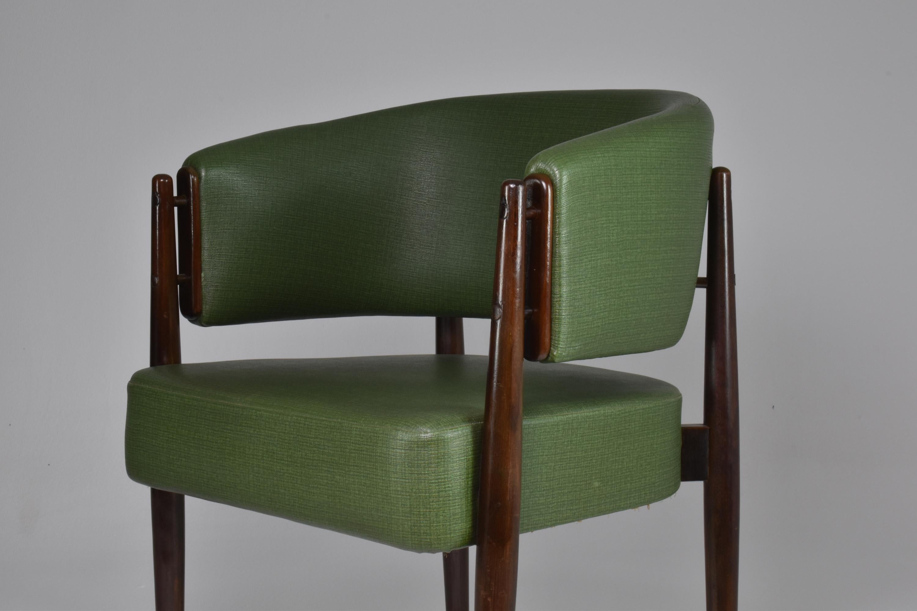 1950's Scandinavian Beech Chair  6