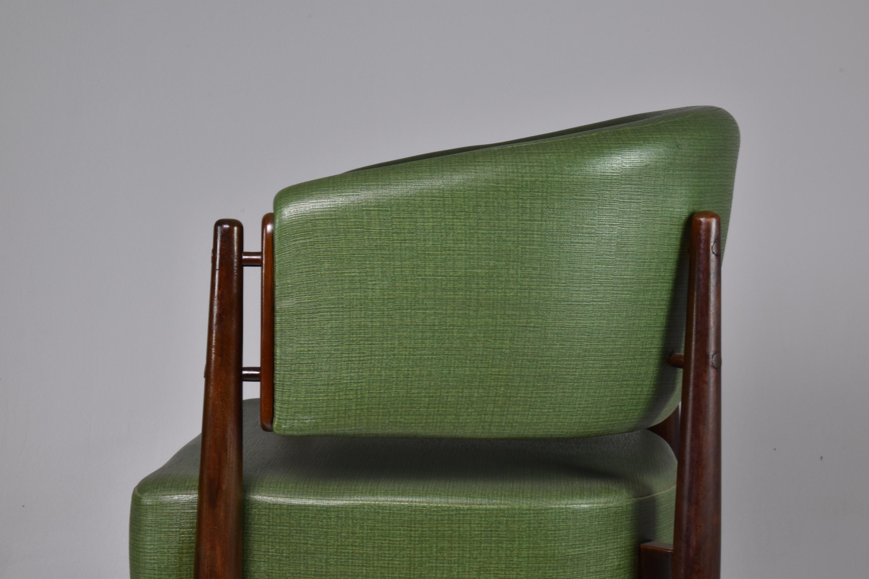 1950's Scandinavian Beech Chair  8