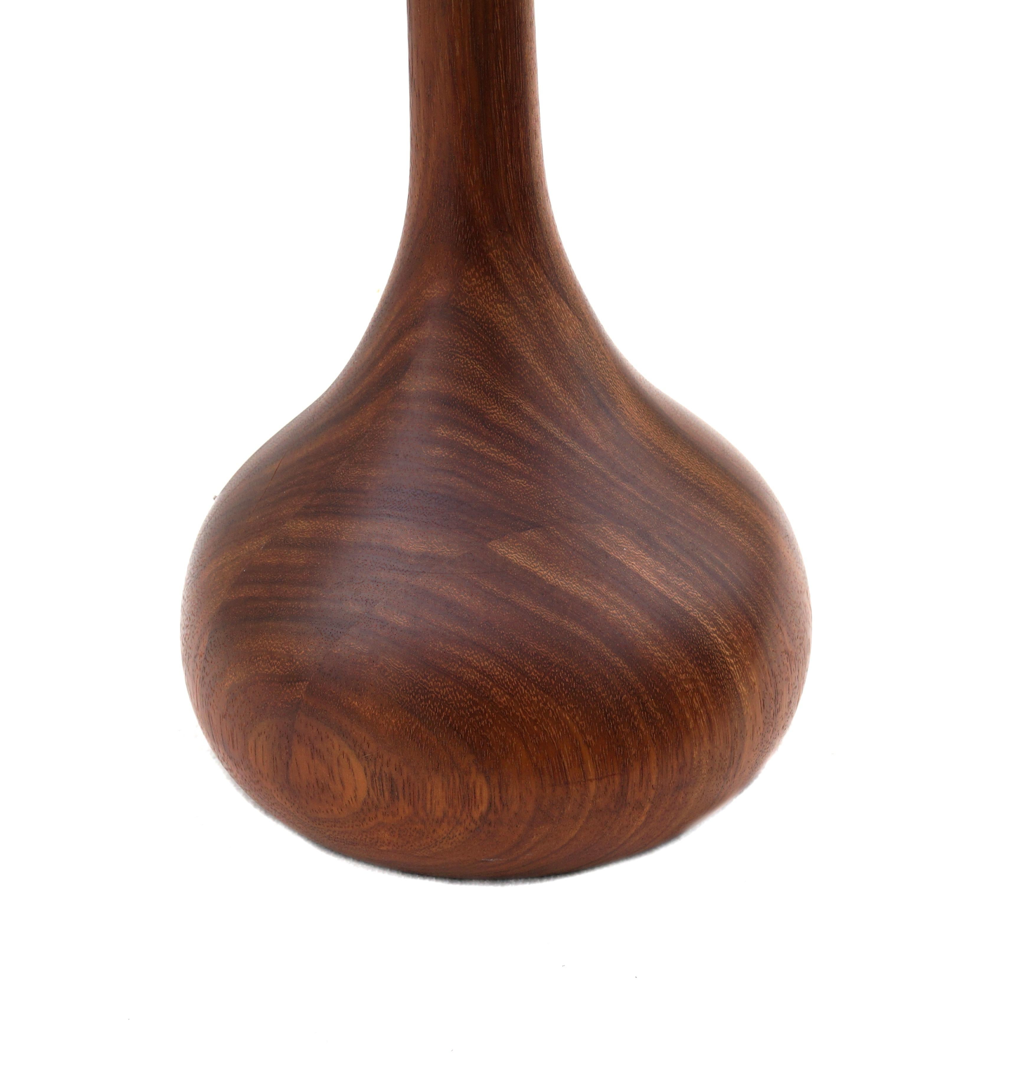 1950's Scandinavian Danish Modern Teak Floor Reading Lamp with Side End Table 2