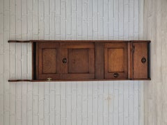 1950s, Scandinavian design, wall cabinet, original good condition, oak wood.