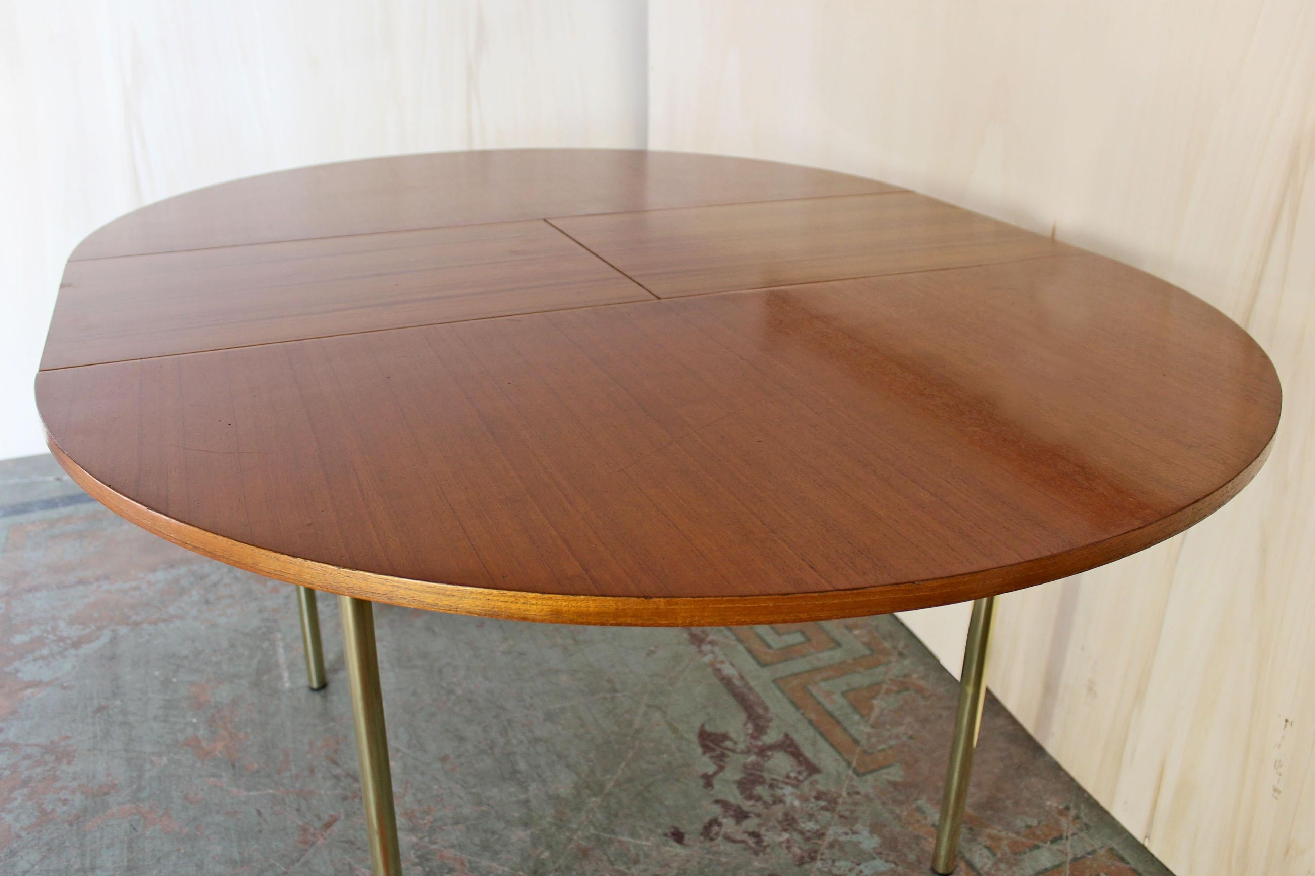 Mid-20th Century 1950s Scandinavian Extendible Dining Table