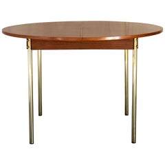 1950s Scandinavian Extendible Dining Table