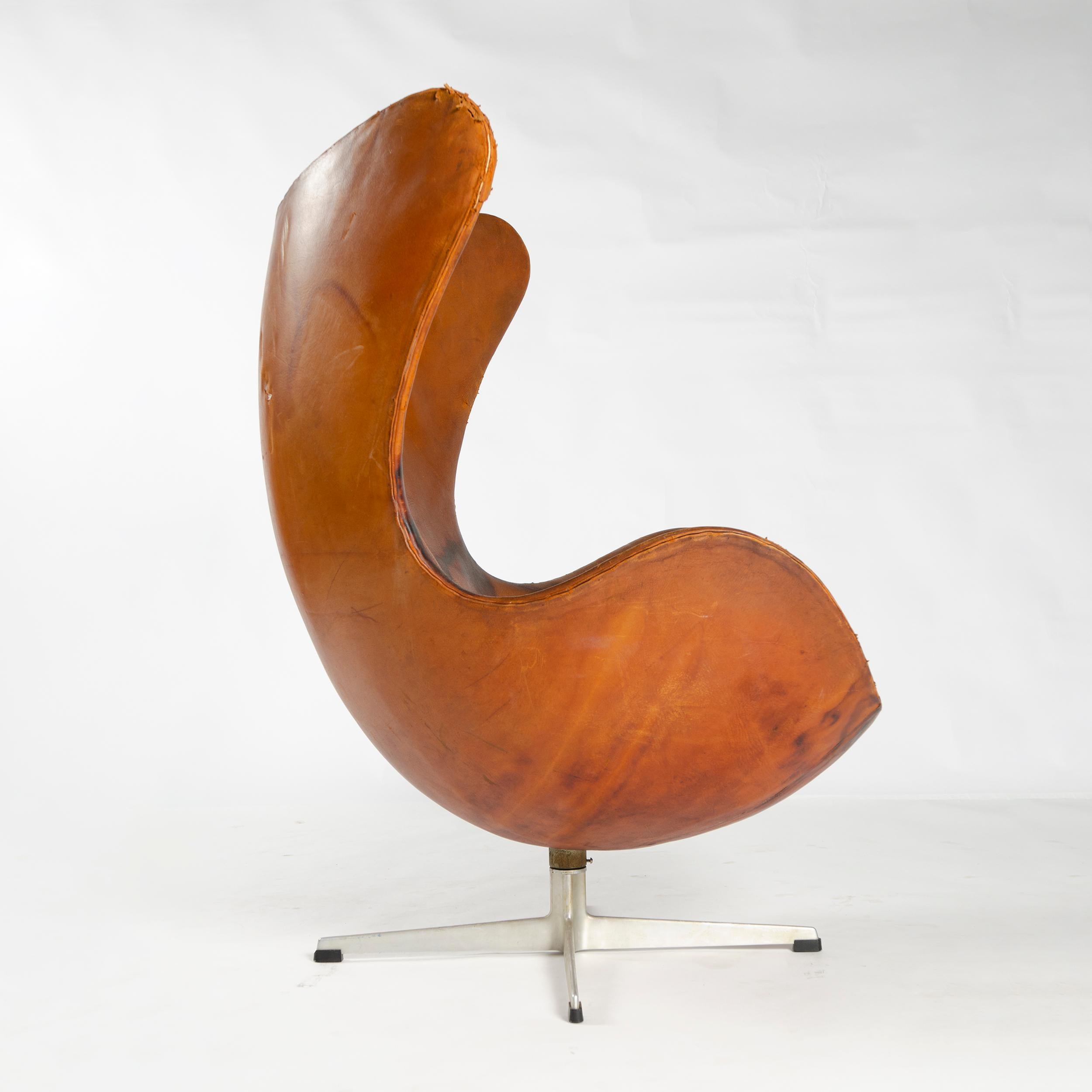 Mid-20th Century 1950s Scandinavian Modern Lounge Chair by Arne Jacobsen for Fritz Hansen