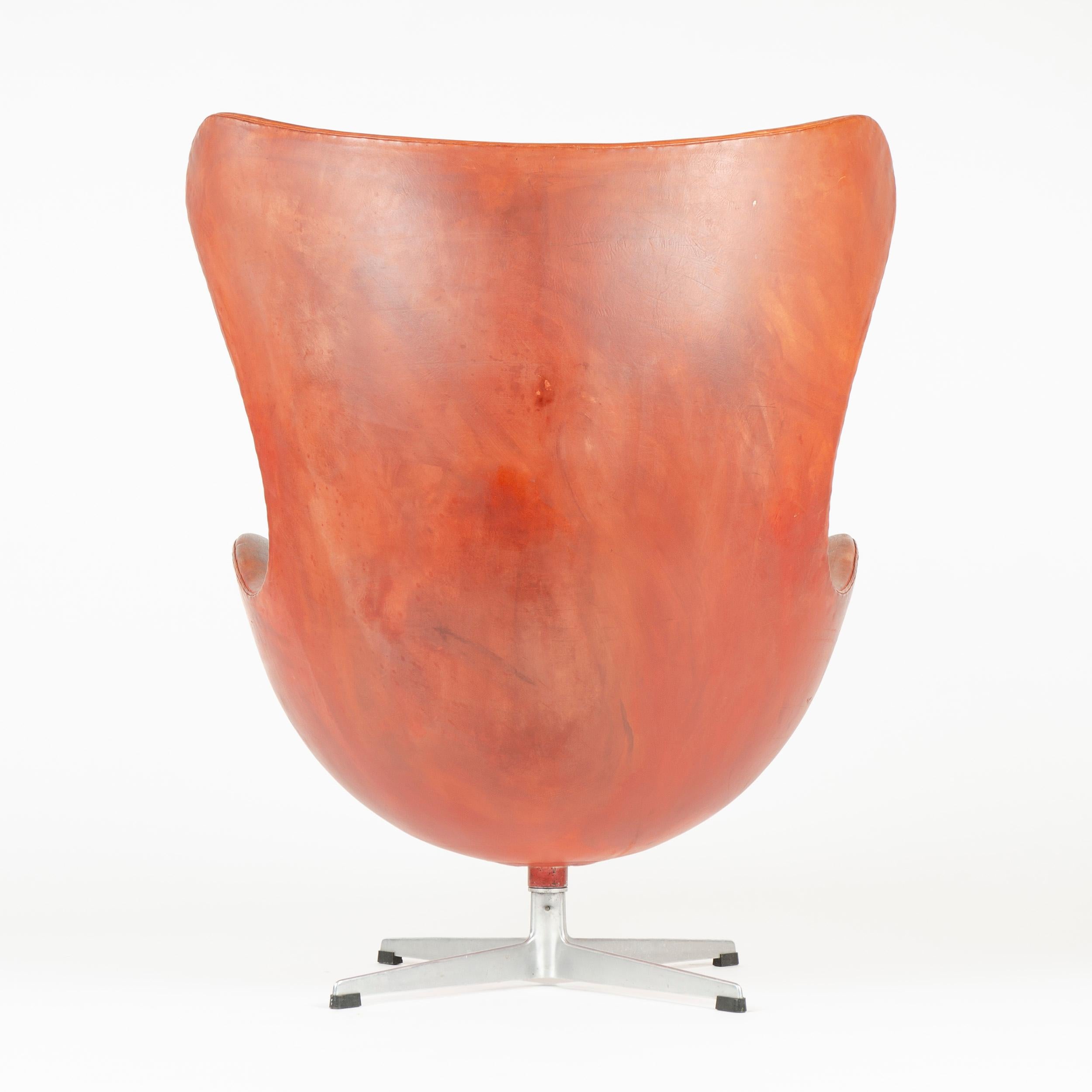 Mid-20th Century 1950s Scandinavian Modern Lounge Chair by Arne Jacobsen for Fritz Hansen