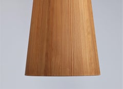 1950s Scandinavian Modern Oregon Pine Pendants by Jørgen Wolff, Denmark