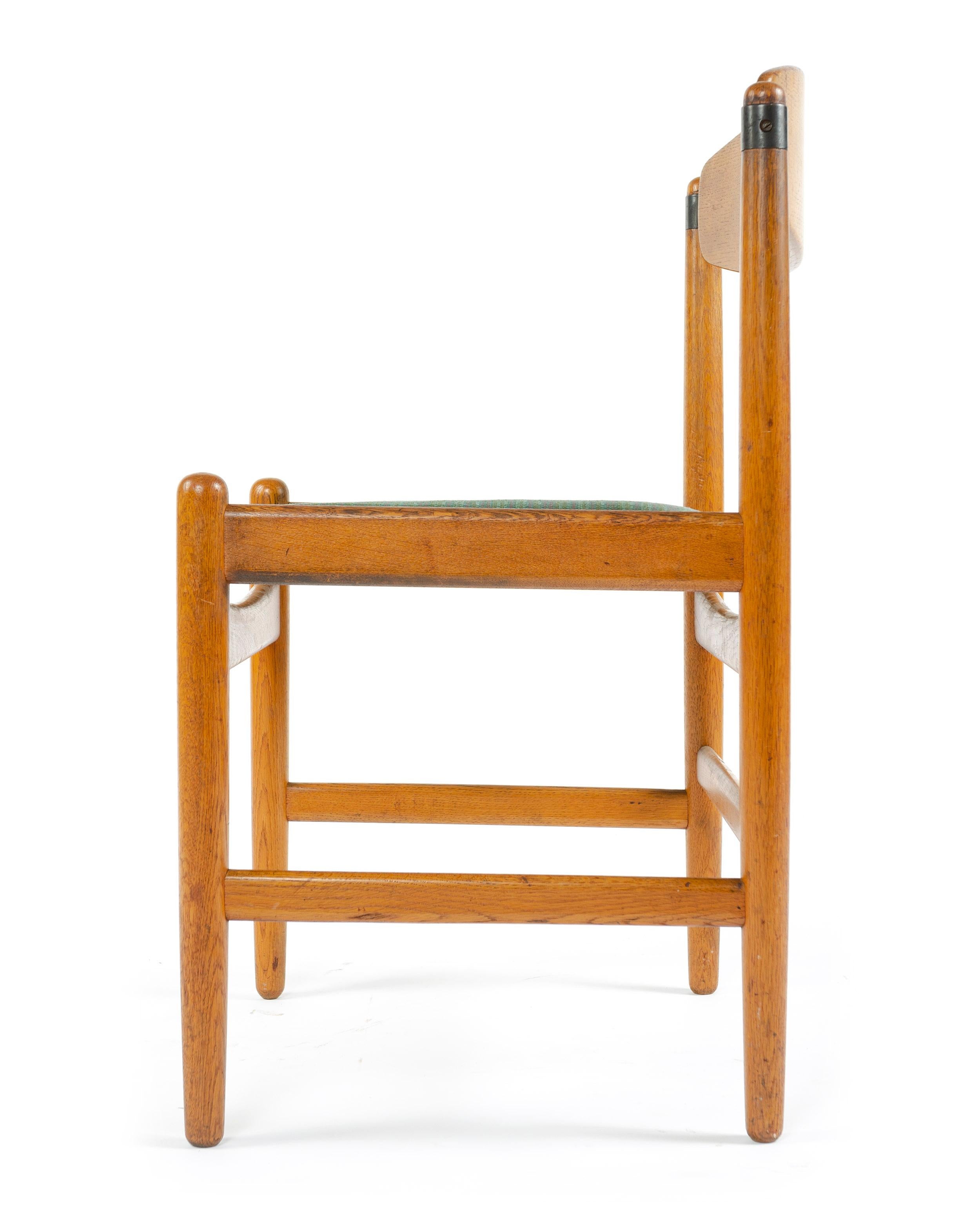 modern oak dining chair