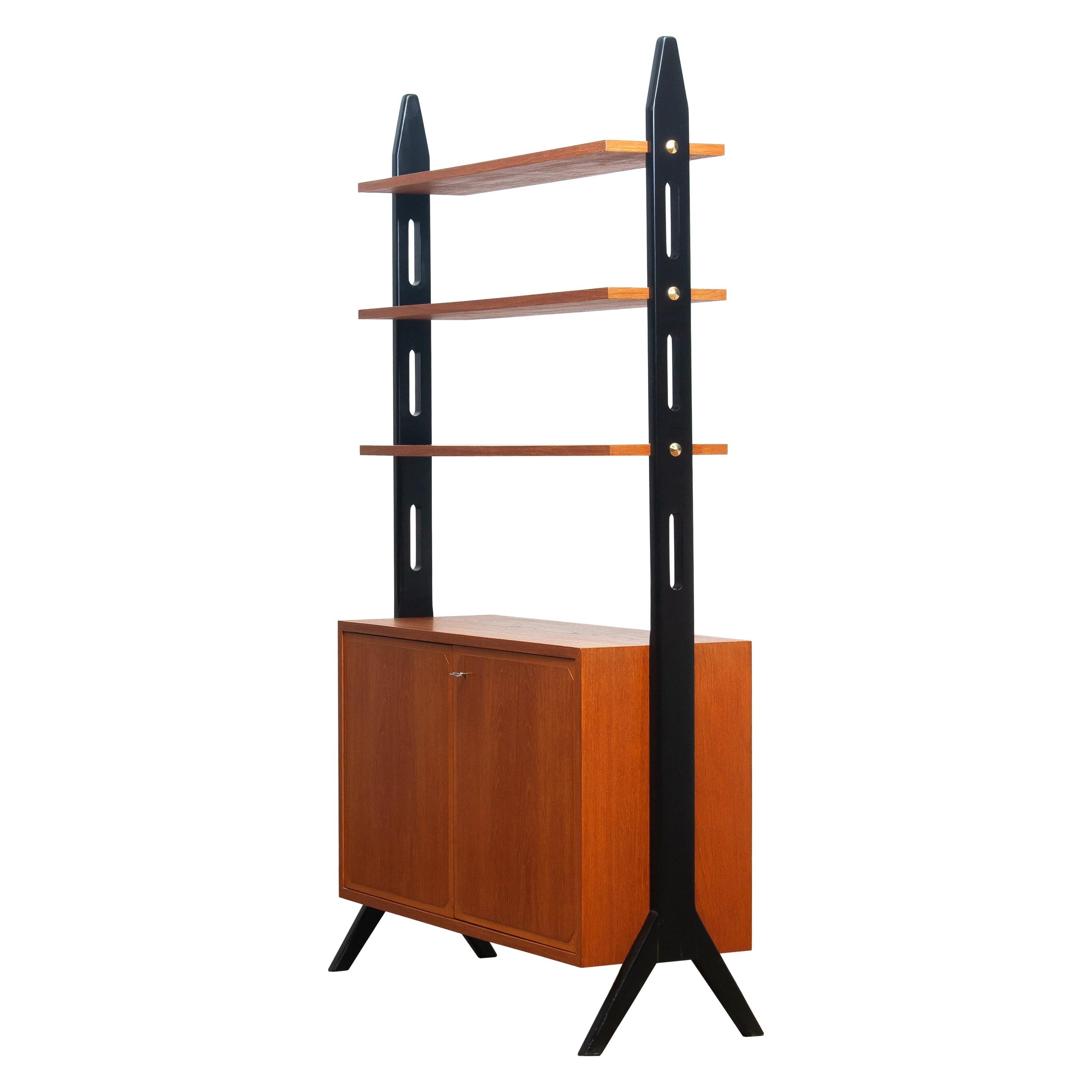 Mid-Century Modern 1950s, Scandinavian Shelf’s / Bookcase / Room Divider in Teak, Made in Sweden