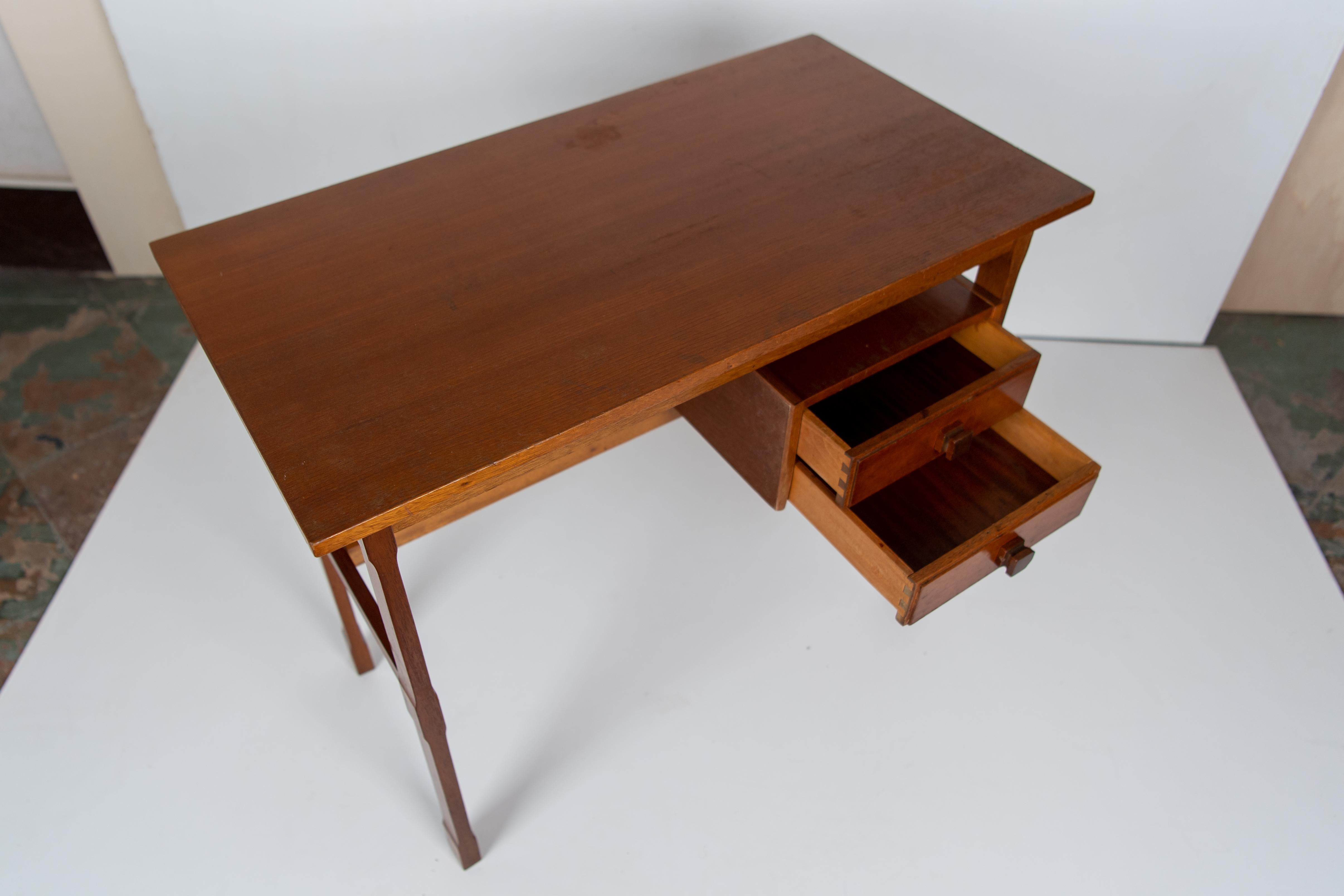 Scandinavian Vintage Desk, 1950s 8