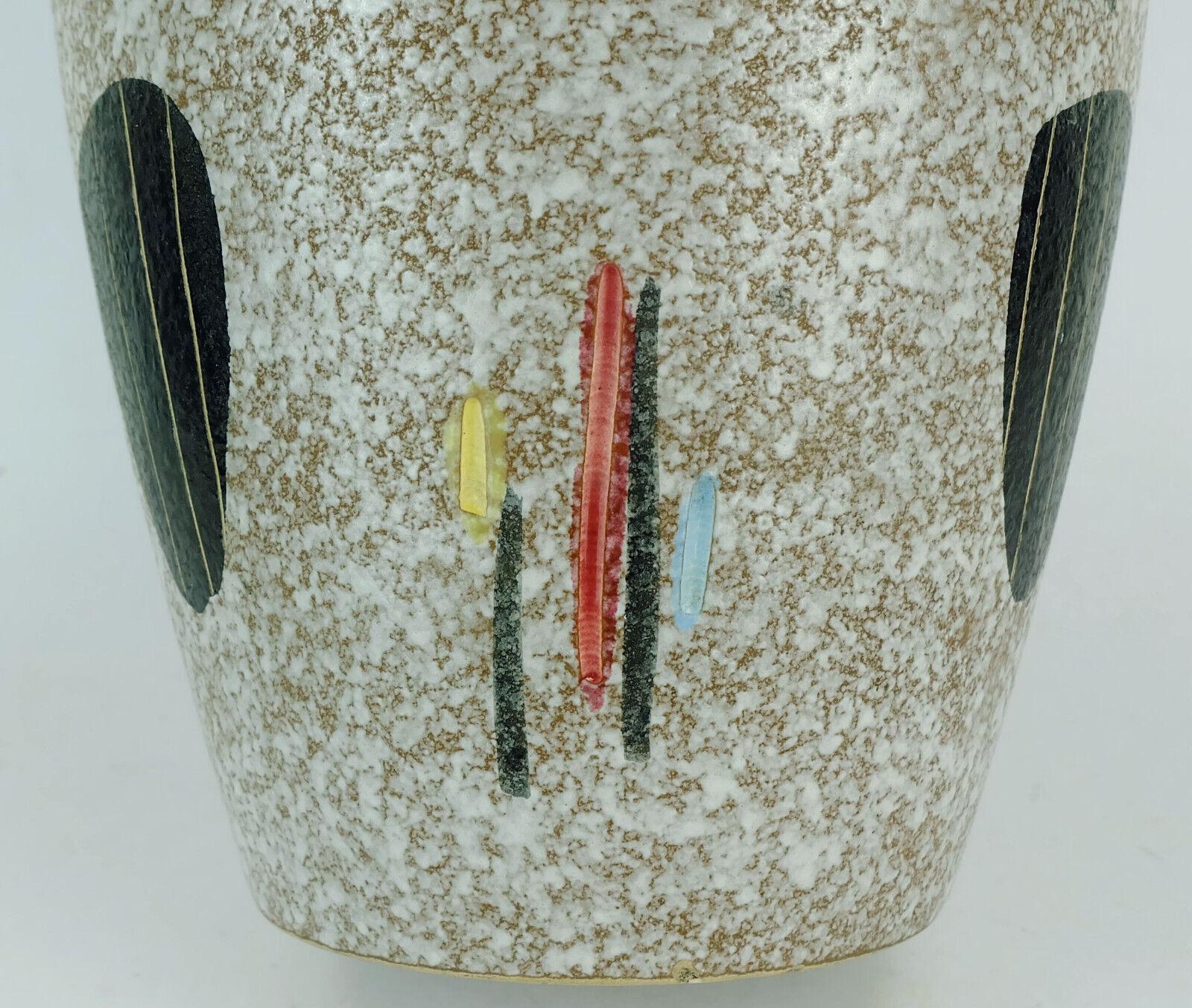 Mid-Century Modern Vase scheurich des années 1950 modèle 239-30 drip glaze  en vente