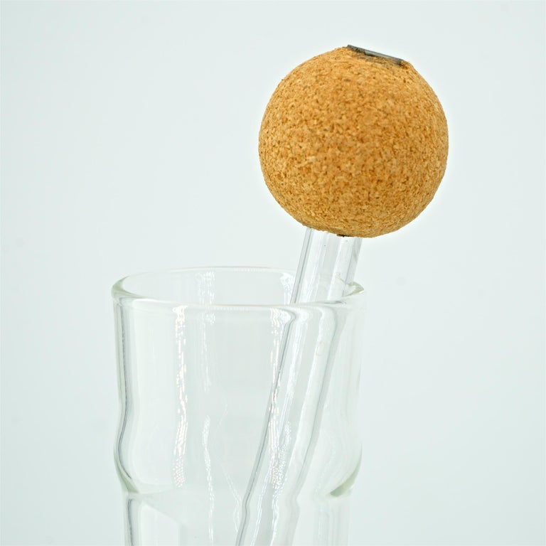 1950s Schlumbohm Fahrenheitor Glass Kettle Science Kitchen Decanter Moma Wine For Sale at