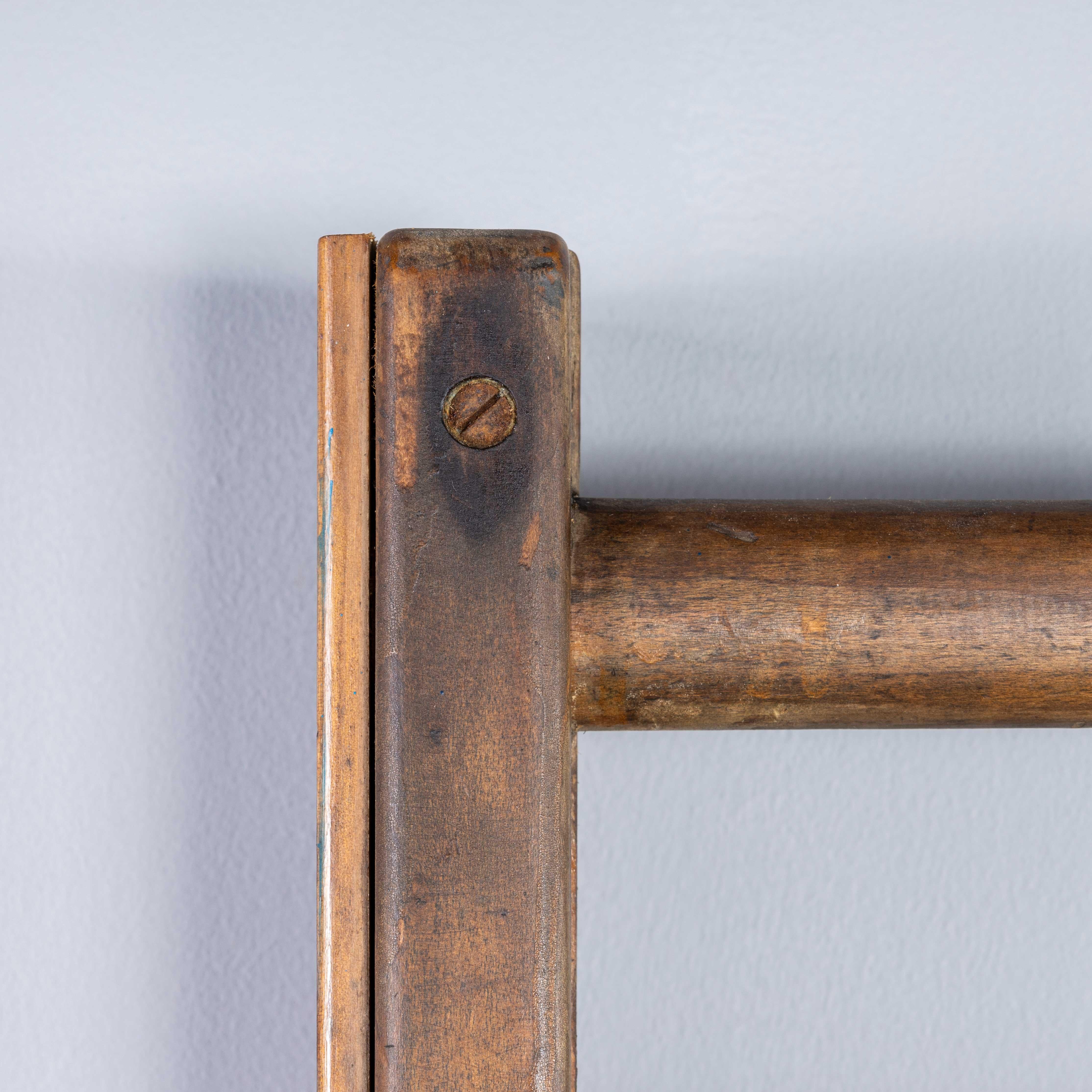1950's School Gym Bar Rails - Towel Rails In Good Condition In Hook, Hampshire