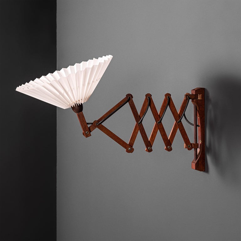 1950’s Scissor Wall Lamp For Sale at 1stDibs