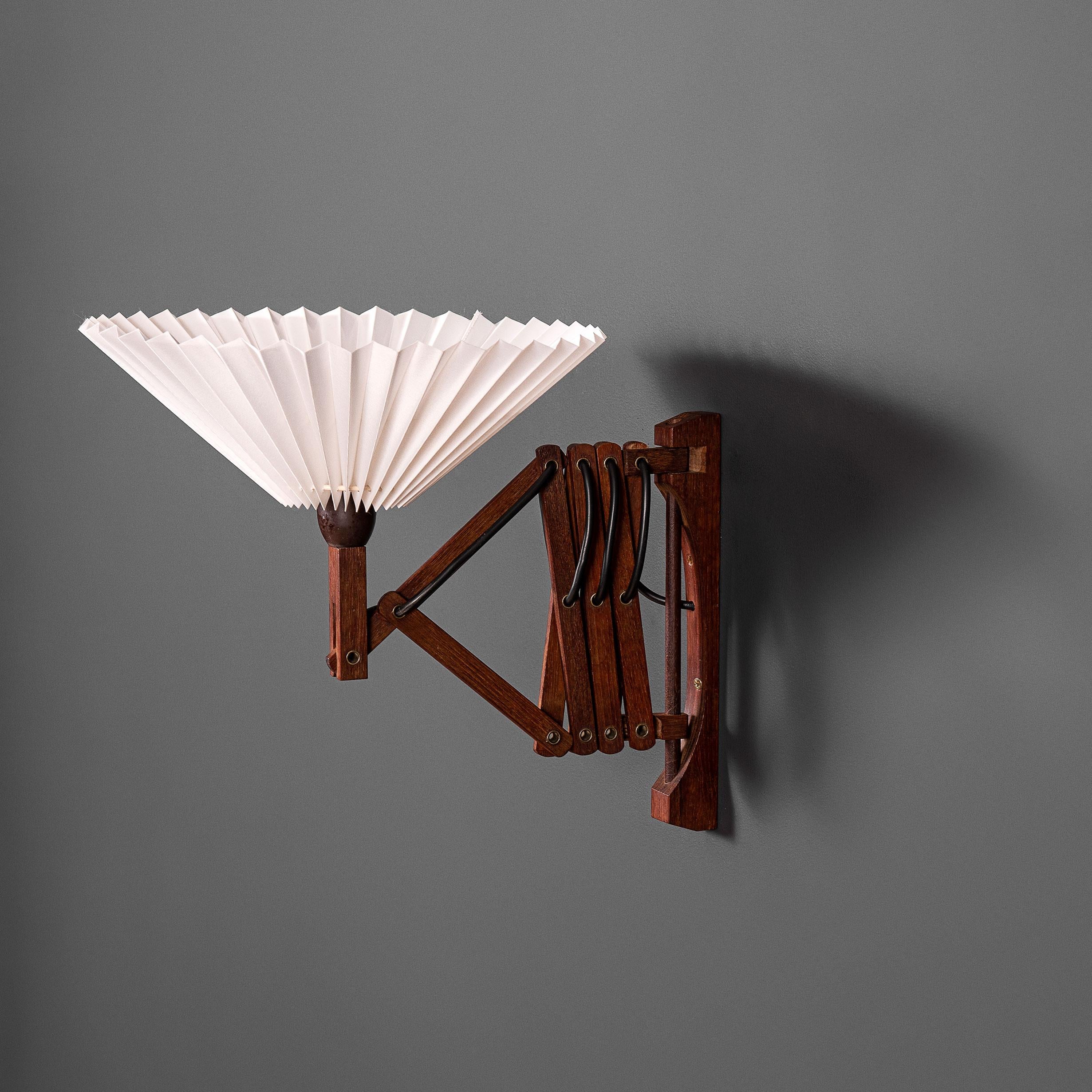 20th Century 1950’s Scissor Wall Lamp