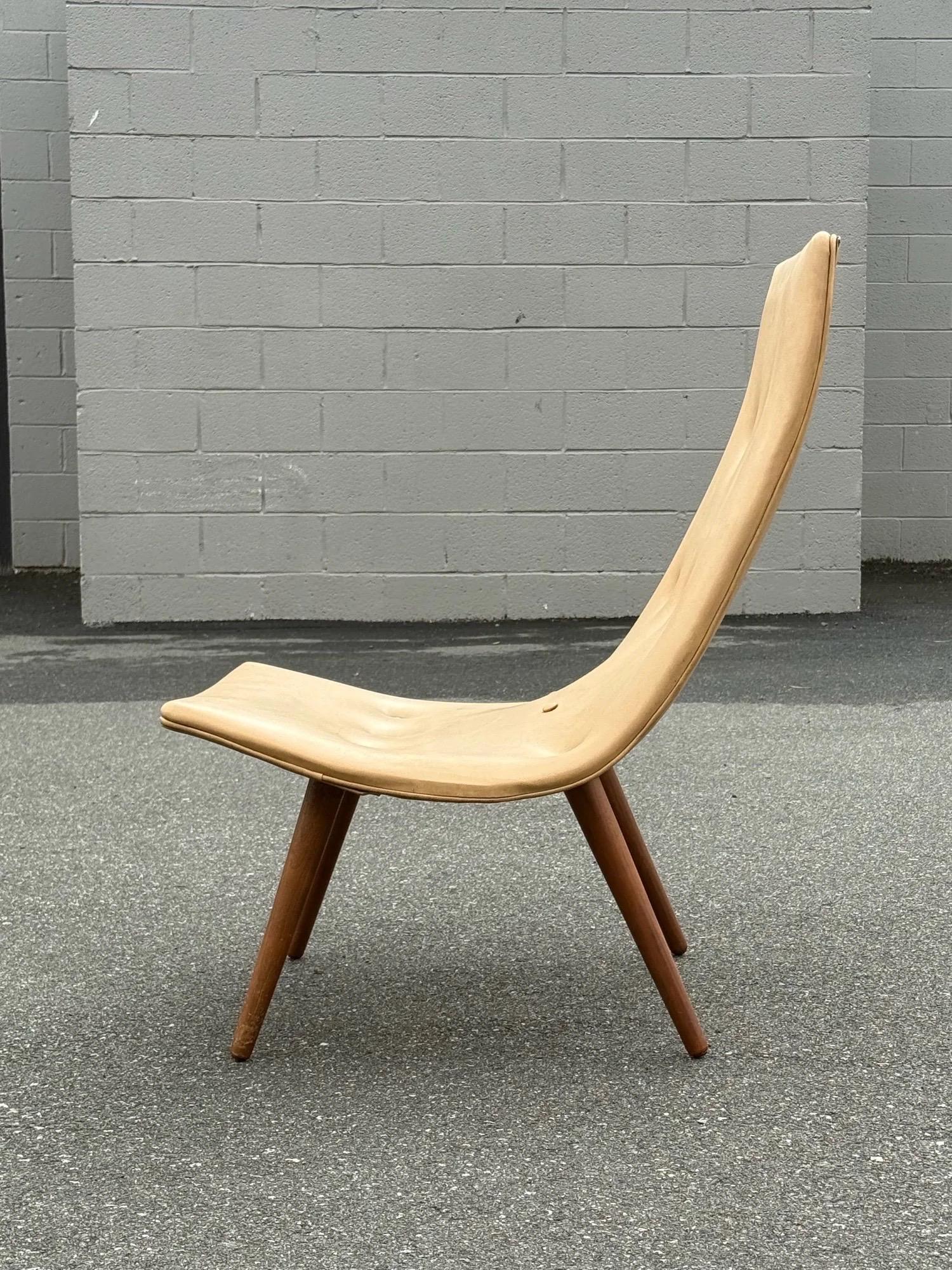 Salón Scoop de los años 50 atribuido a Allan Gould Moderno de mediados de siglo en venta