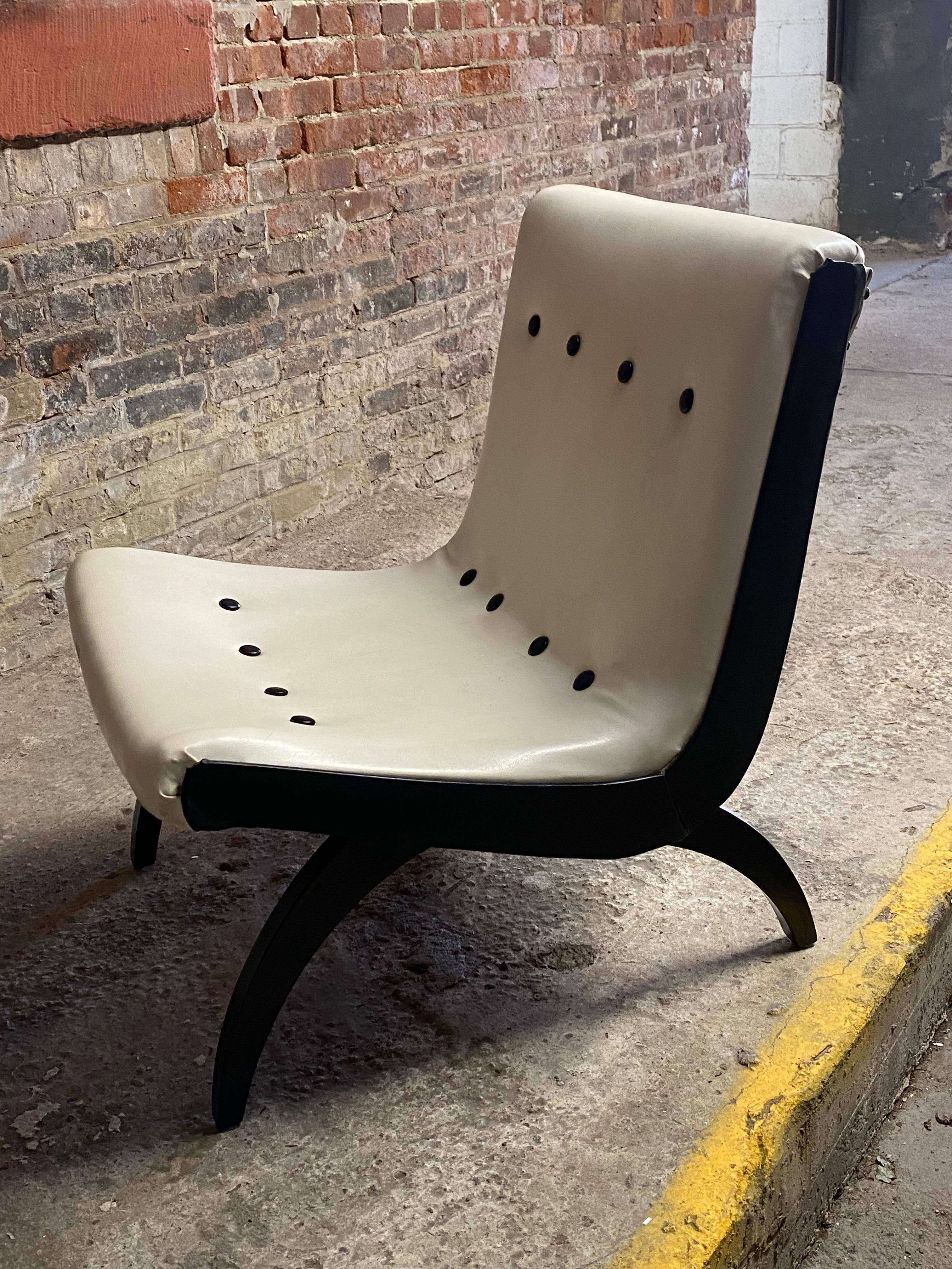 Mid-20th Century 1950s Scoop Lounge Chair