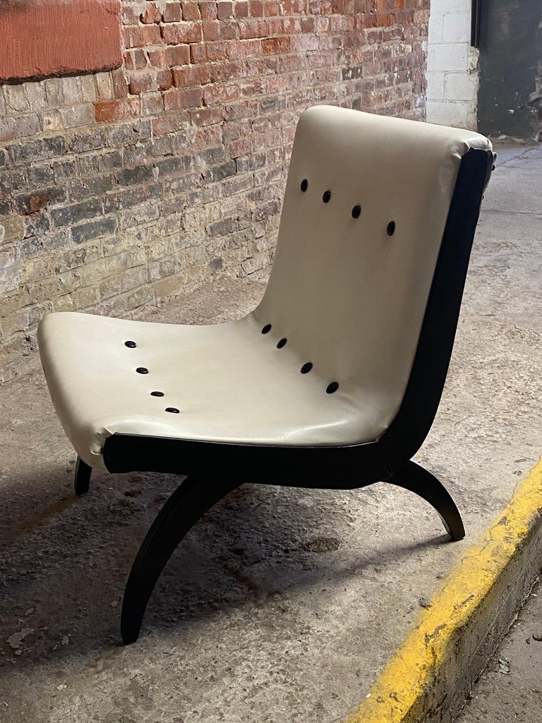 1950s Scoop Lounge Chair For Sale at 1stDibs