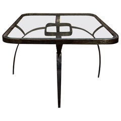 1950s Sculptural Bronze Coffee Side Table Arturo Pani Mexico City