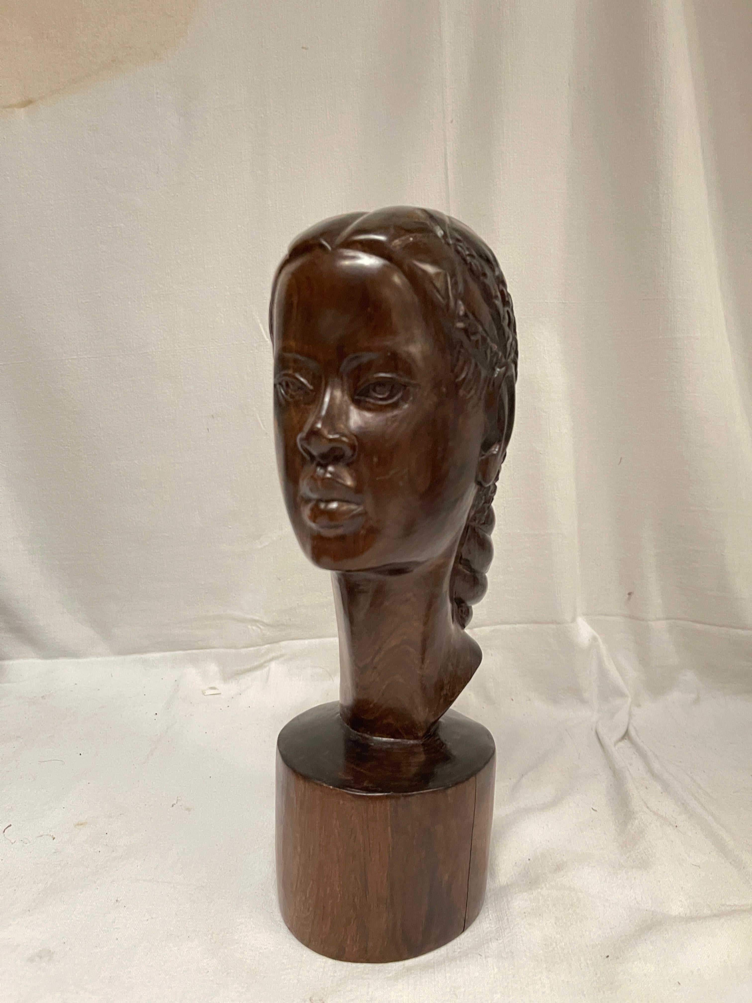 1950's Sculptural wood  very nice 