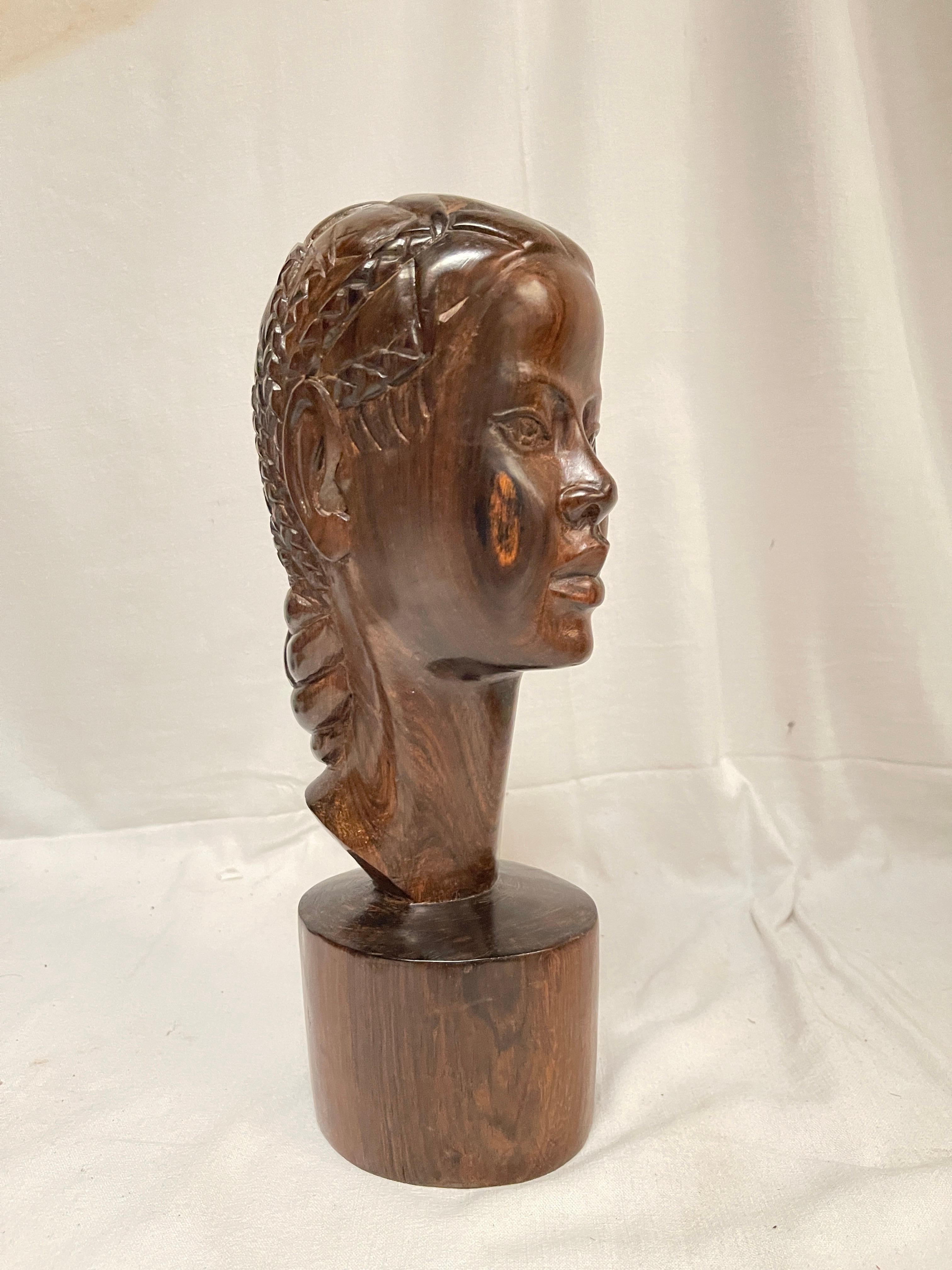 Mid-20th Century 1950's Sculptural wood 