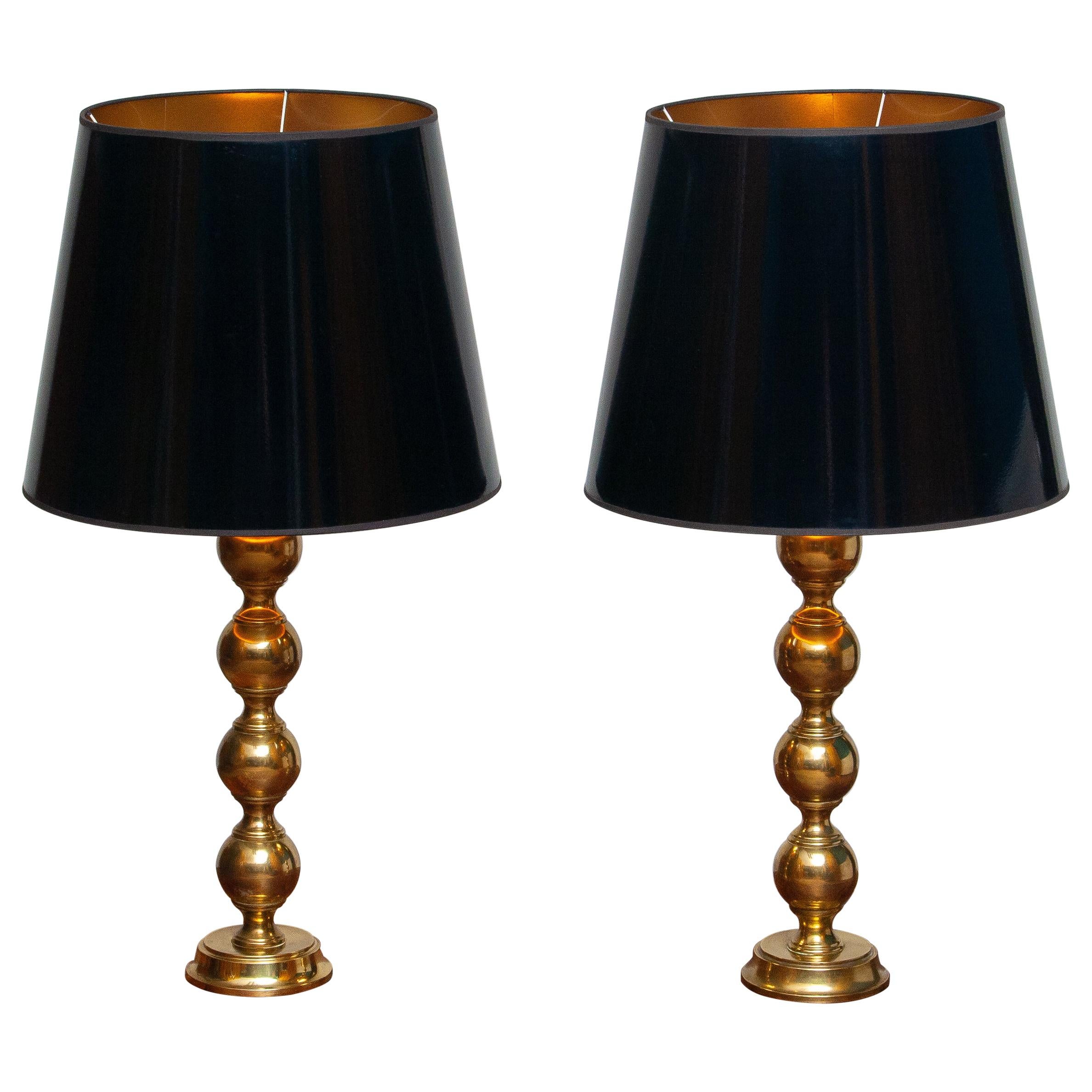 large brass table lamps