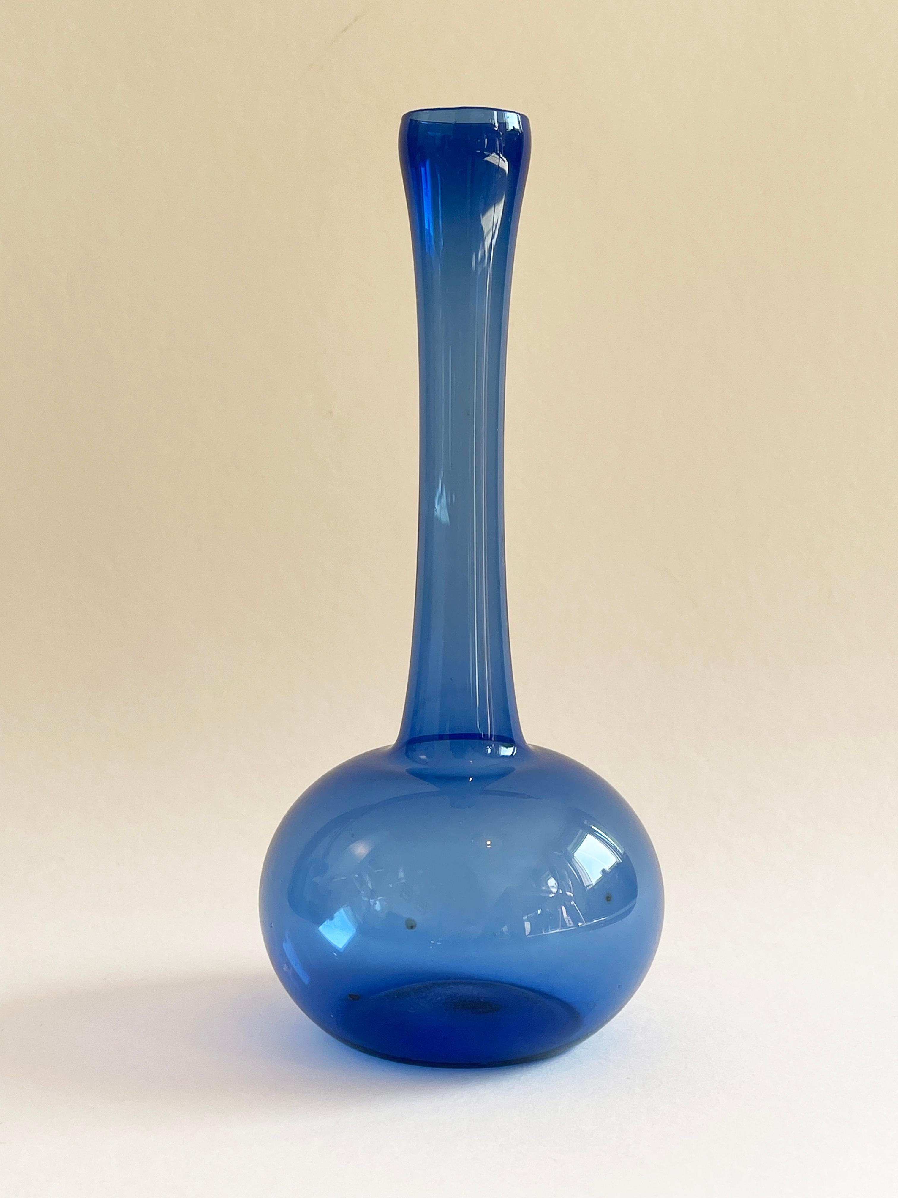 1950s Set of 4 delicate Glass Vases by Albin Schaedel, GDR - East Germany en vente 2