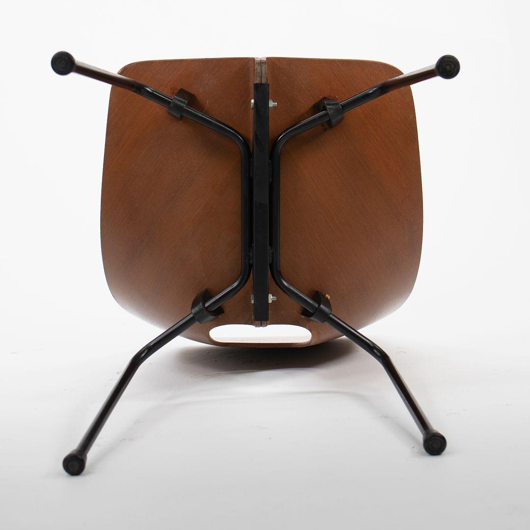 Satz von 6 Carlo Ratti für Industria Legni, geschwungenen Teakholz-Esszimmerstühlen mit Beinen, 1950er Jahre (Italienisch) im Angebot