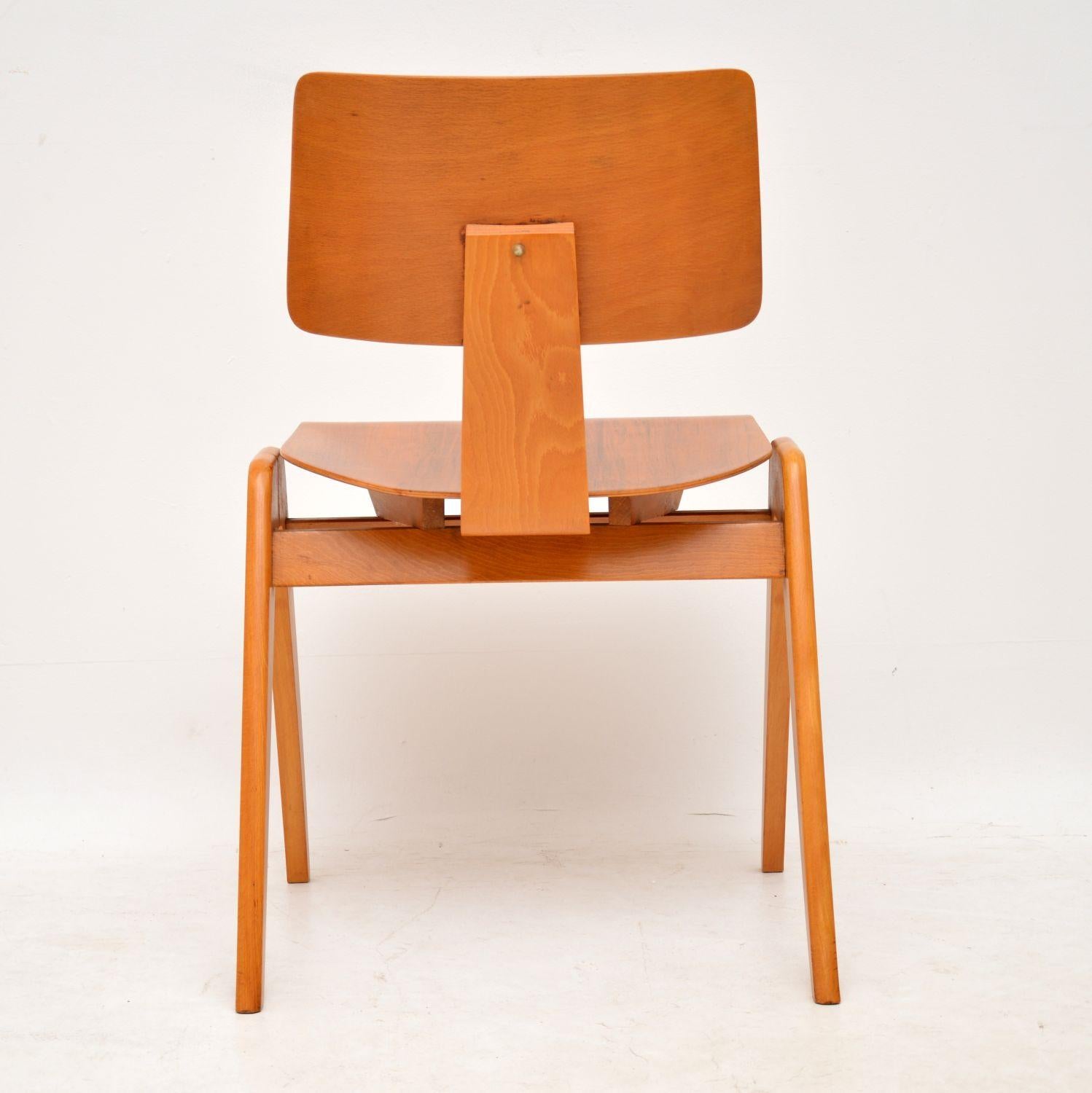 1950s Set of 6 Robin Day Hillestak Dining Chairs for Hille In Good Condition In London, GB
