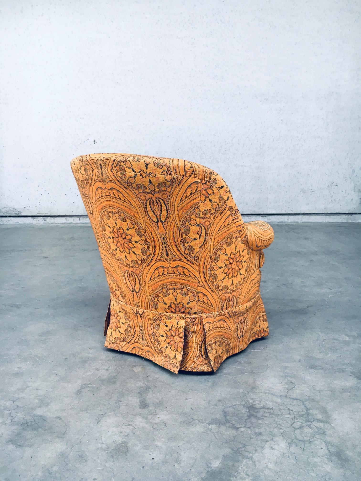 1950's Set of Crapaud Cocktail Lounge Arm Chairs 3