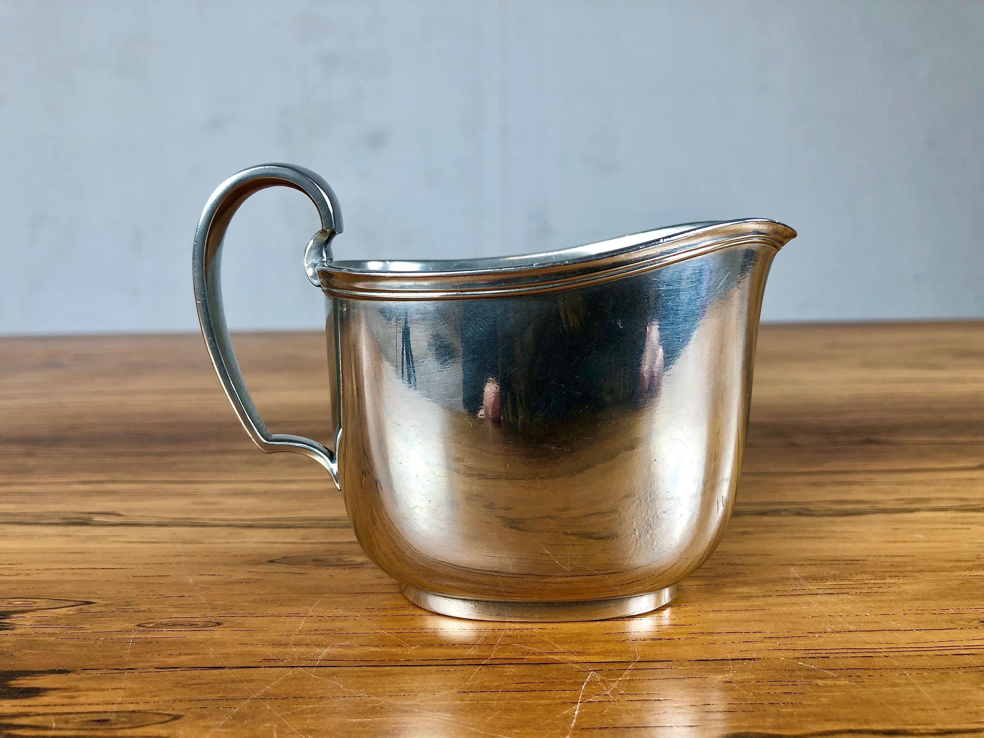 Servicio de café danés de peltre Just Andersen de los años 50 en venta 2