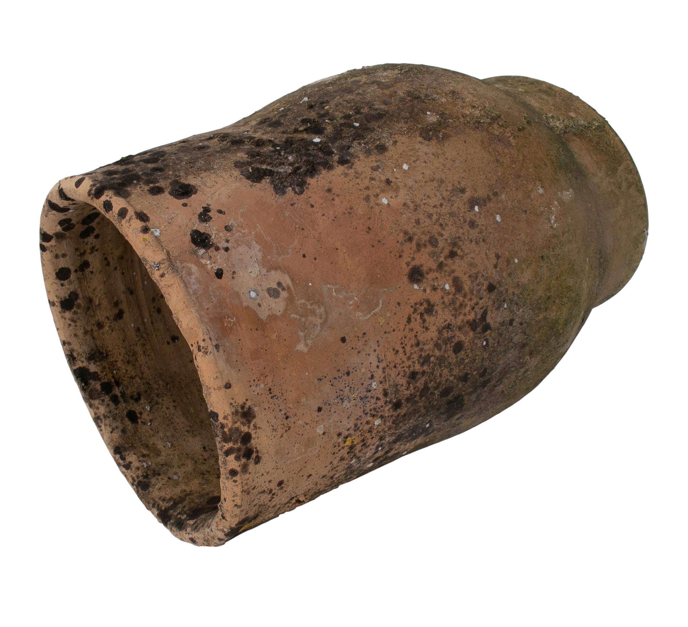 1950s Set of Five Spanish Handmade Ceramic Rain Gutters 4