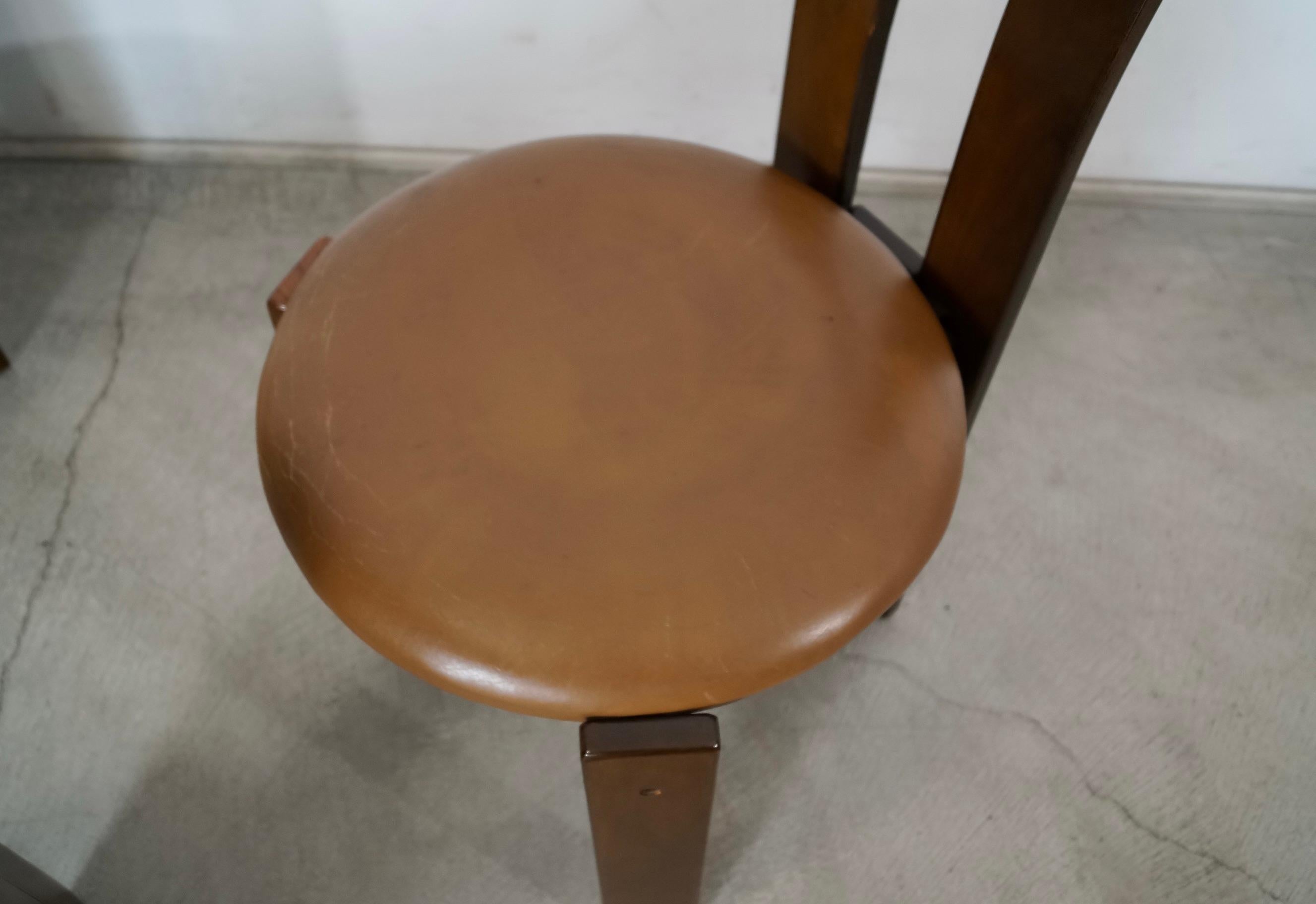1950's Set of Four Mid-Century Brazilian Modern Sergio Rodrigues Dining Chairs For Sale 7